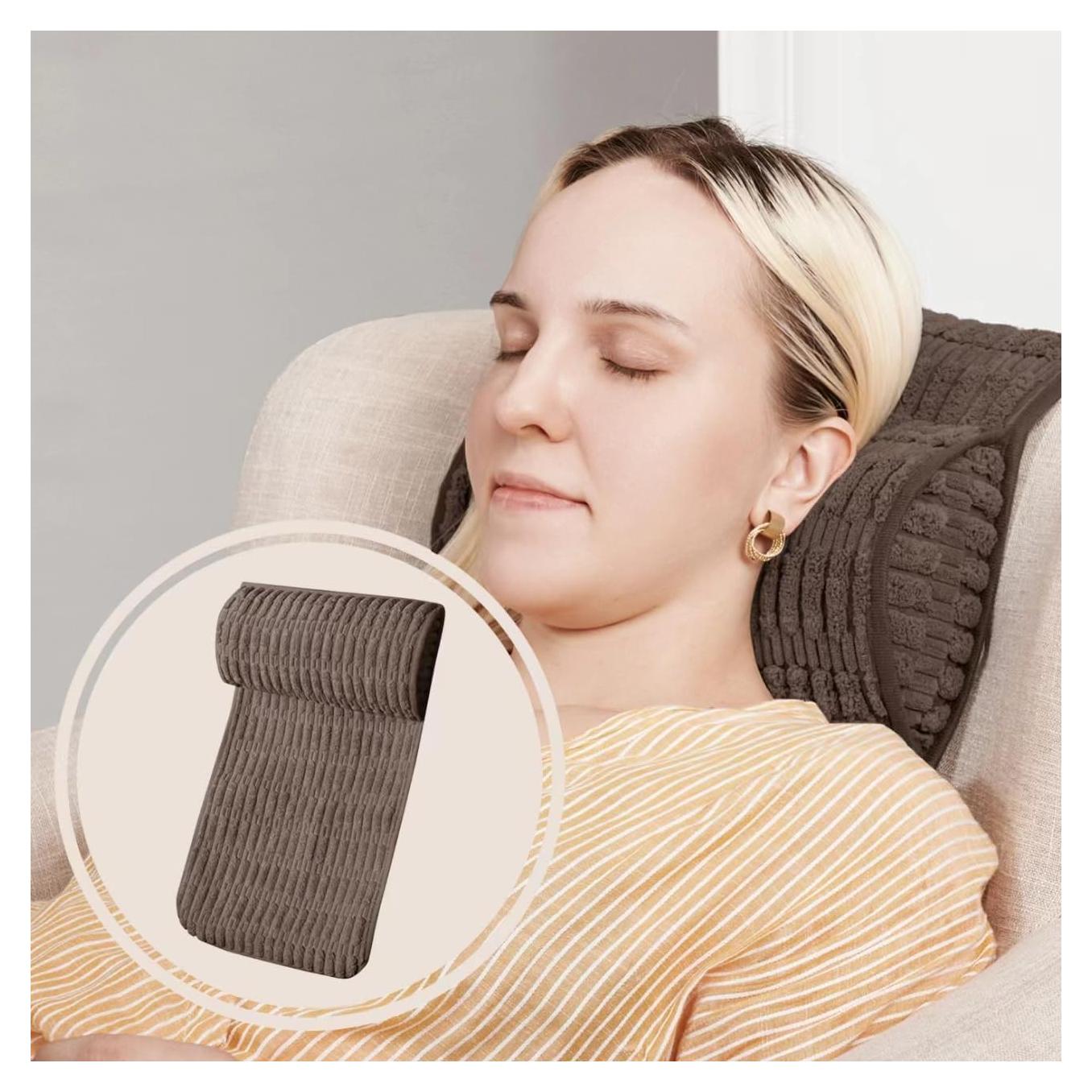 Cojín de Reposacabezas WdFour Espuma Viscoelástica 33x14 cm