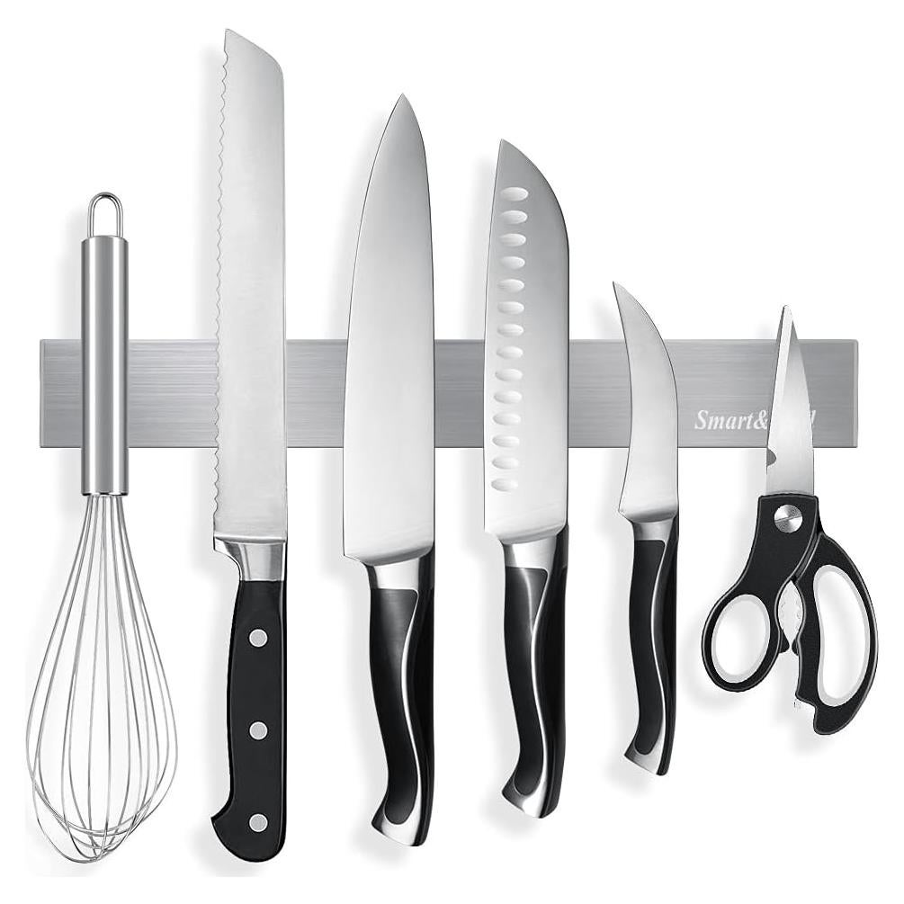 Soporte Magnético para Cuchillos Smart&Cool 30.48 cm Acero Inoxidable