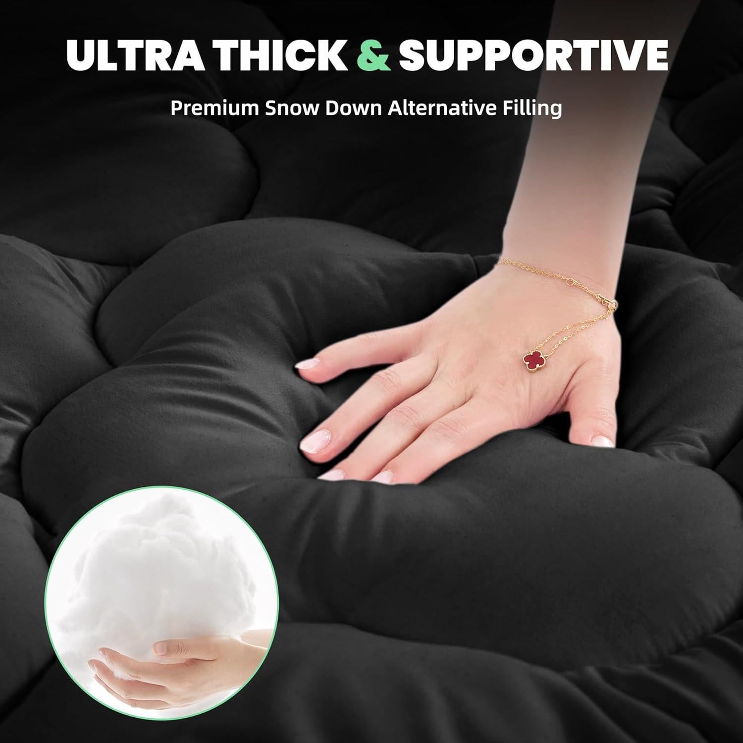 Protector de Colchón BDEUS Queen Extra Grueso 1450 GSM