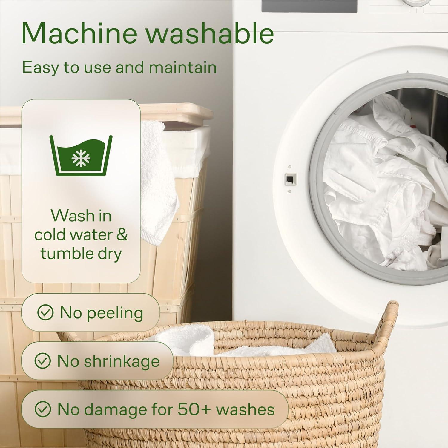 Colchón Tapa Reina RV Niagara - Viscosa de Bambú 191x152 cm