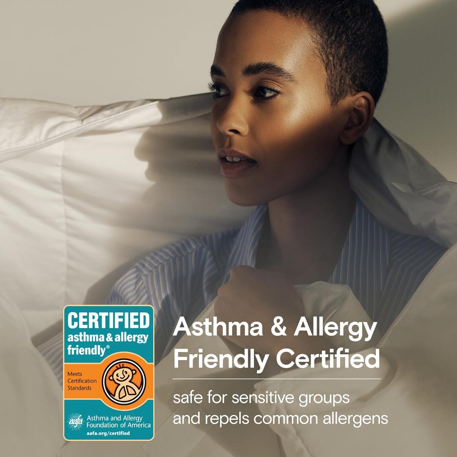 Juego de Sábanas SIJO AiryWeight Eucalipto Reina 3 Piezas Niebla