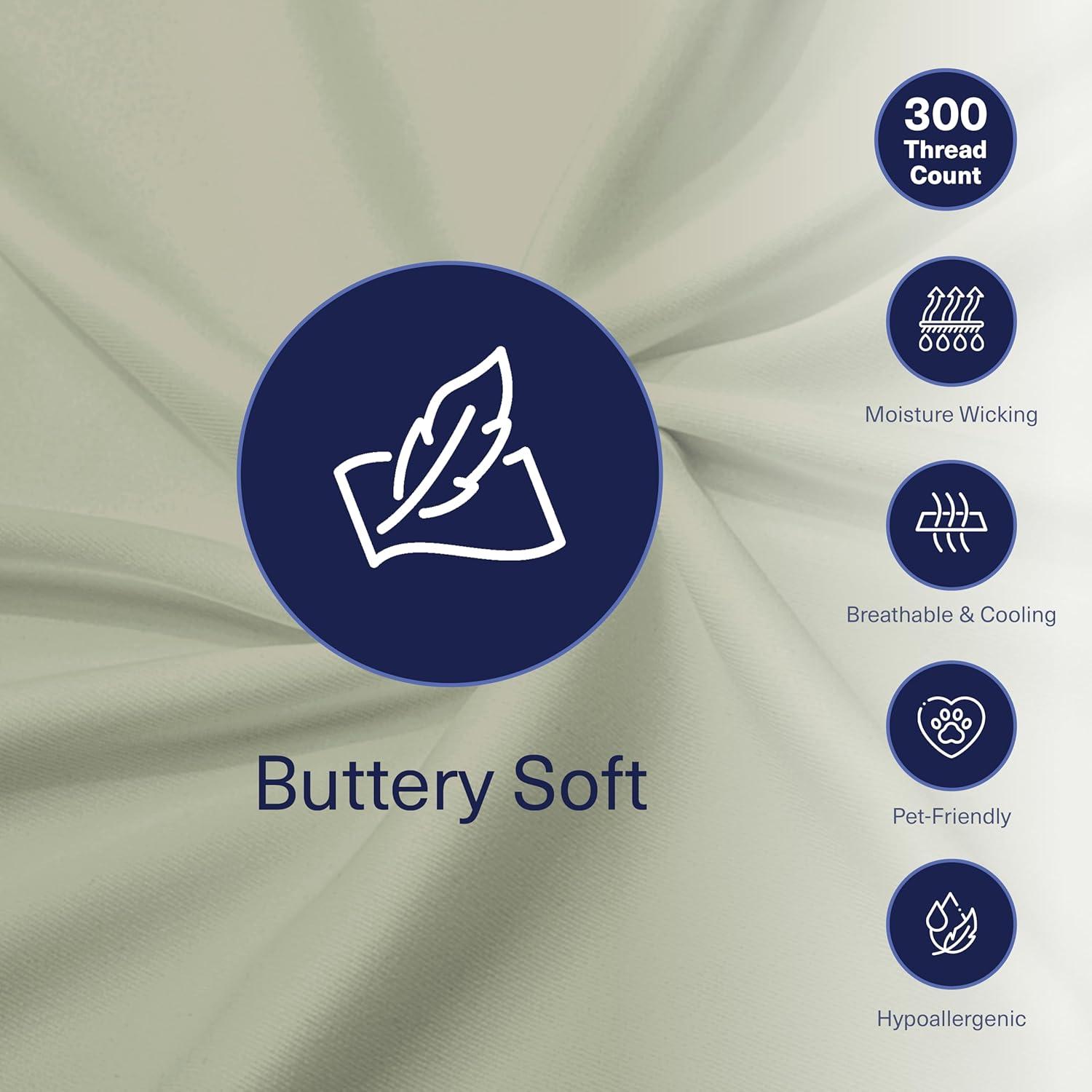 Juego de 2 Fundas de Almohada Kickoff Reina Viscosa Bambú 100% Orgánico