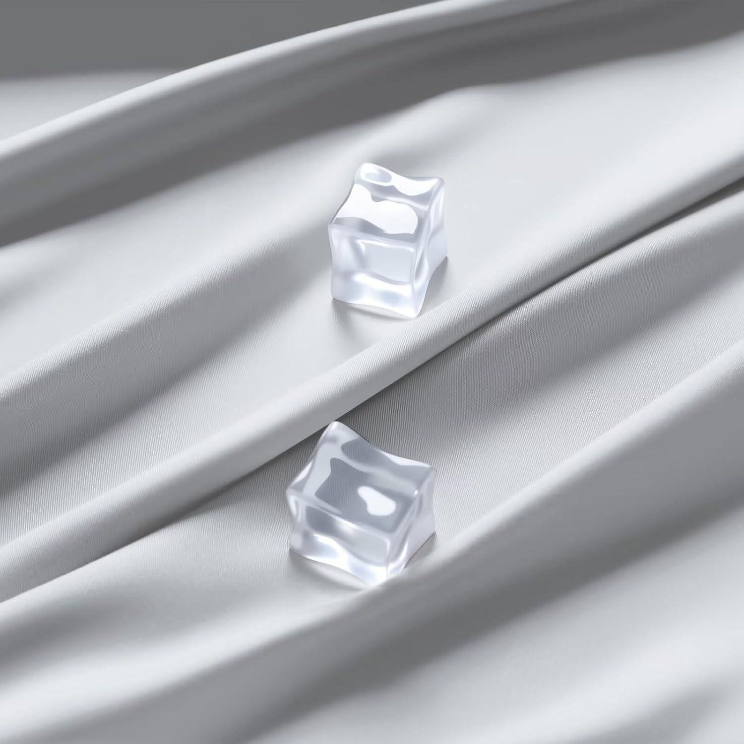 Sábana Ajustable Queen Shunjie.Home Viscosa Bambú 400 Hilos Gris