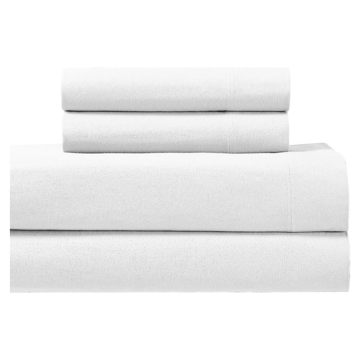 Juego de Sábanas de Franela 100% Algodón Rey Royal Hotel