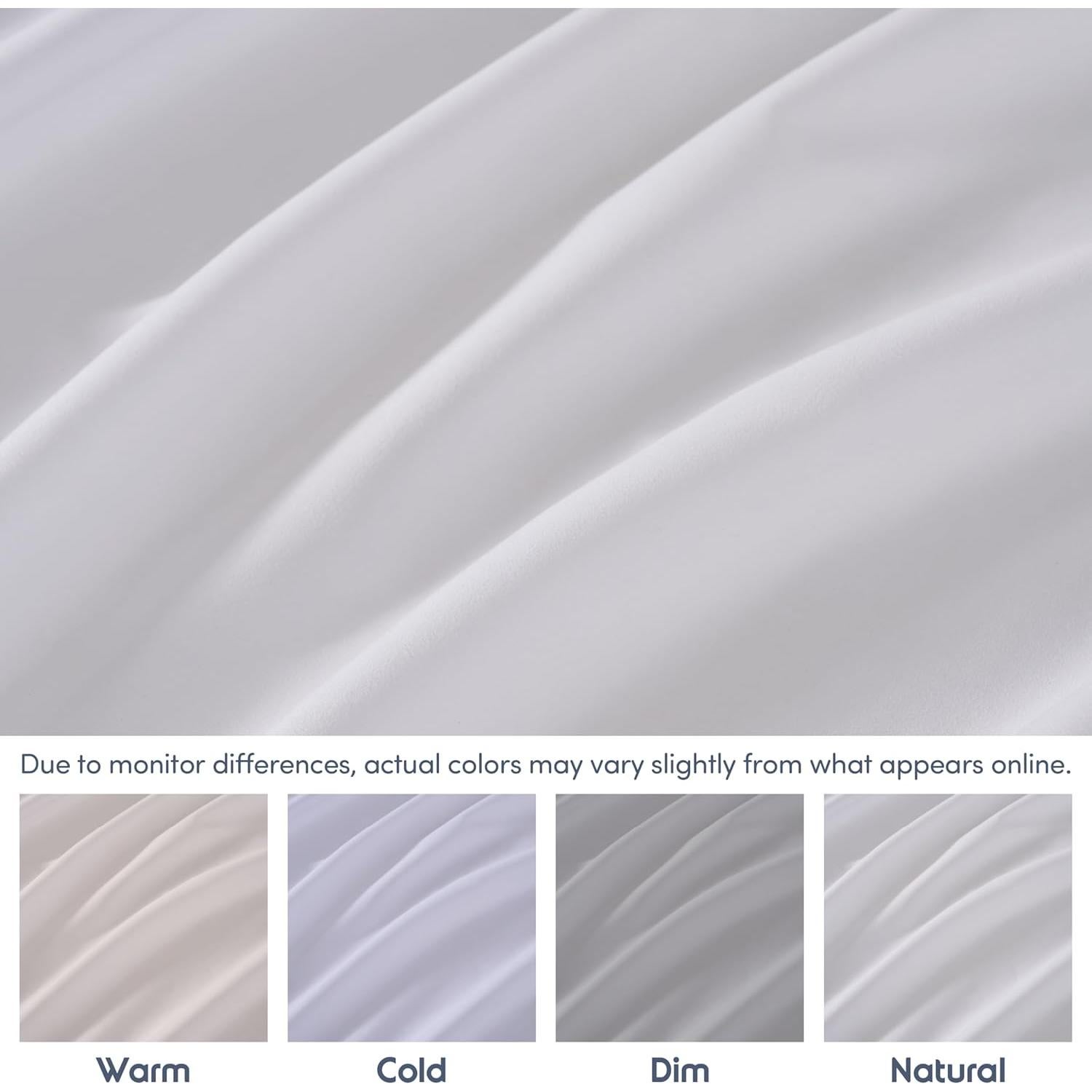 Sábana Ajustable Reina Nestl Blanca 24" Profunda Microfibra