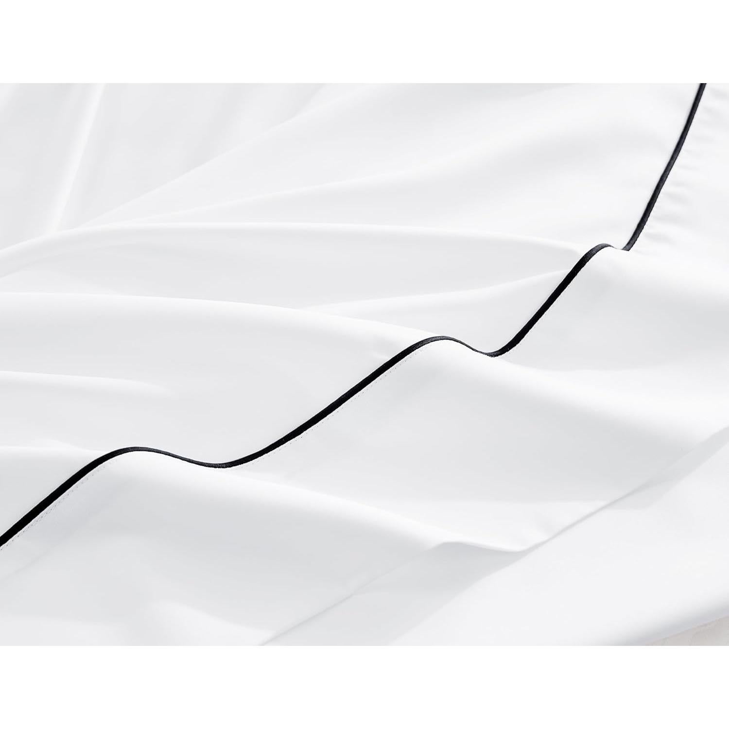 Juego de Sábanas de Lujo Queen Plush Organic 4 Piezas Viscosa