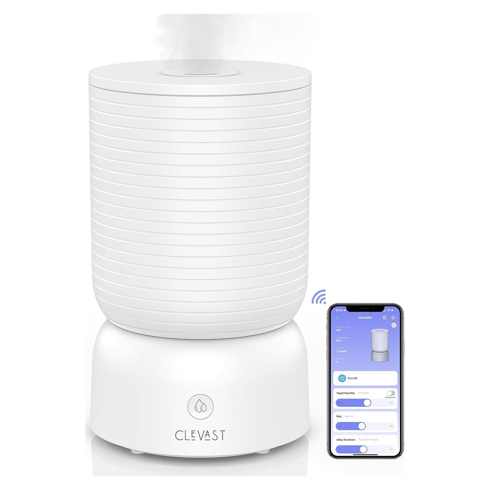 Humidificador Inteligente CLEVAST CL-HD01 3L Ultrasonido Wi-Fi