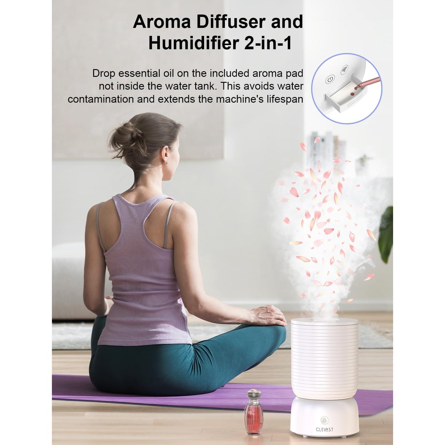 Humidificador Inteligente CLEVAST CL-HD01 3L Ultrasonido Wi-Fi