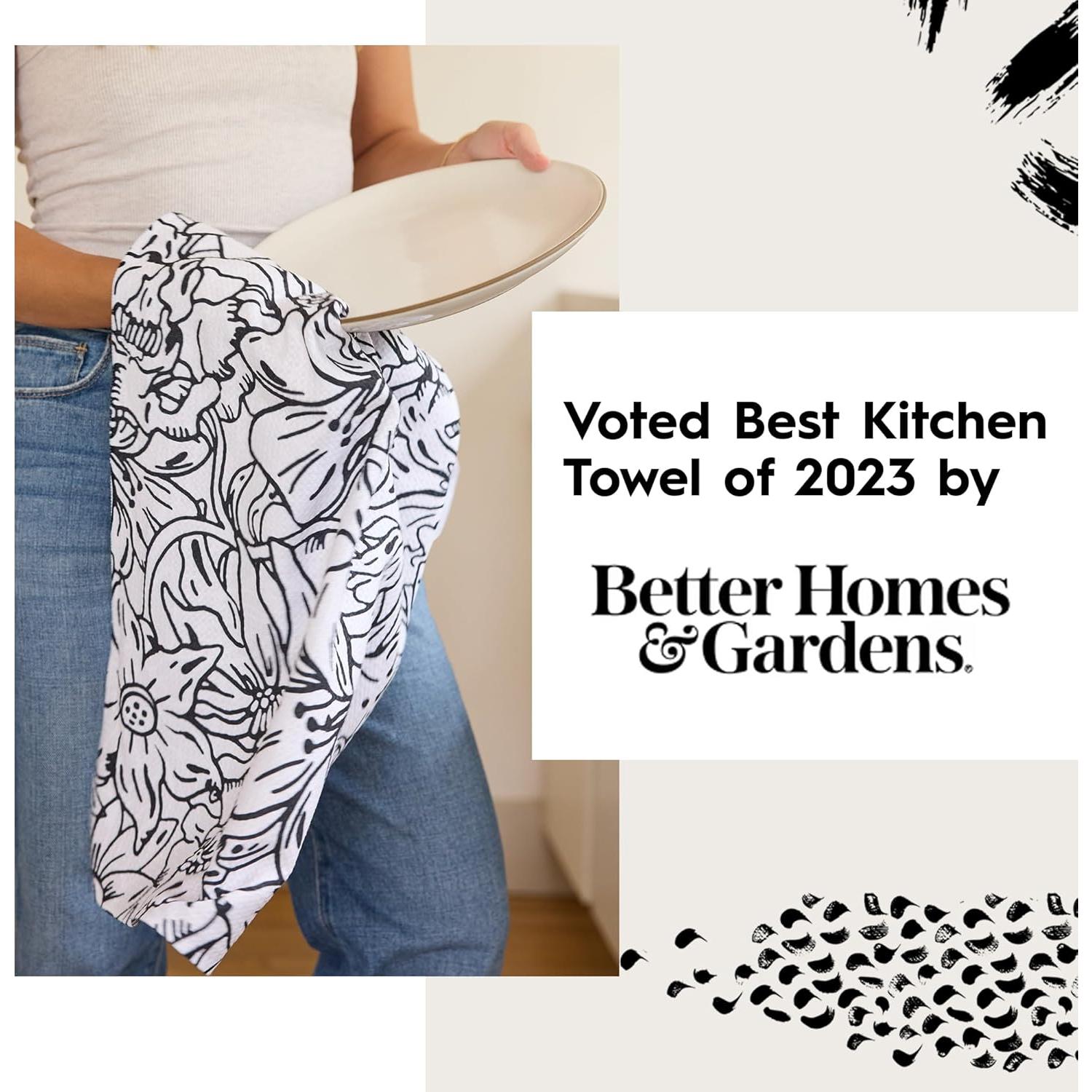 Toallas de Cocina GEOMETRY Microfibra Secado Rápido 45x76 cm