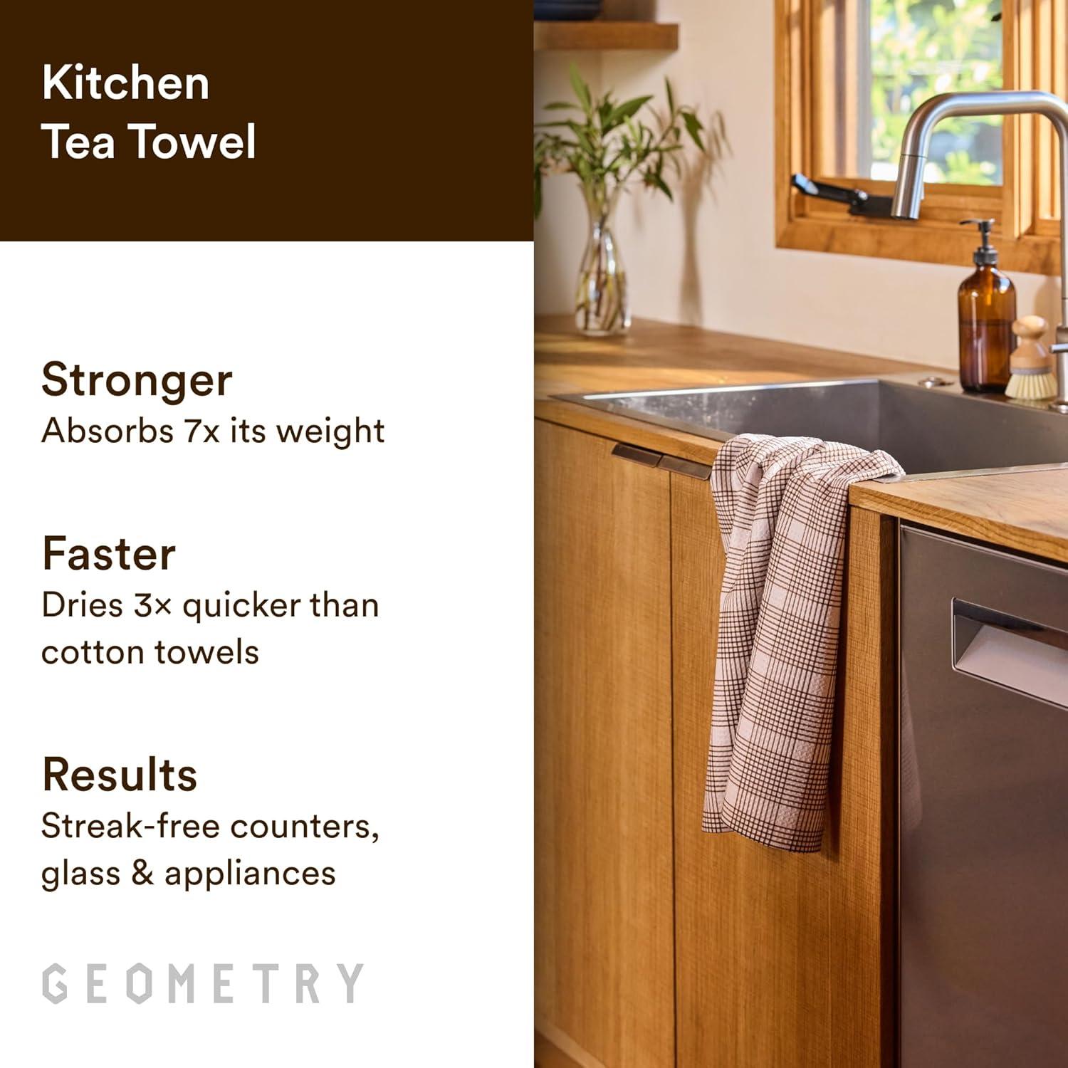 Toalla de Cocina GEOMETRY Microfibra Secado Rápido 45x76 cm