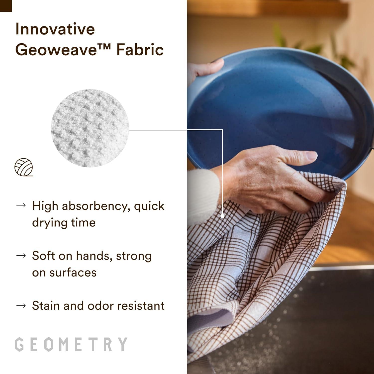 Toalla de Cocina GEOMETRY Microfibra Secado Rápido 45x76 cm