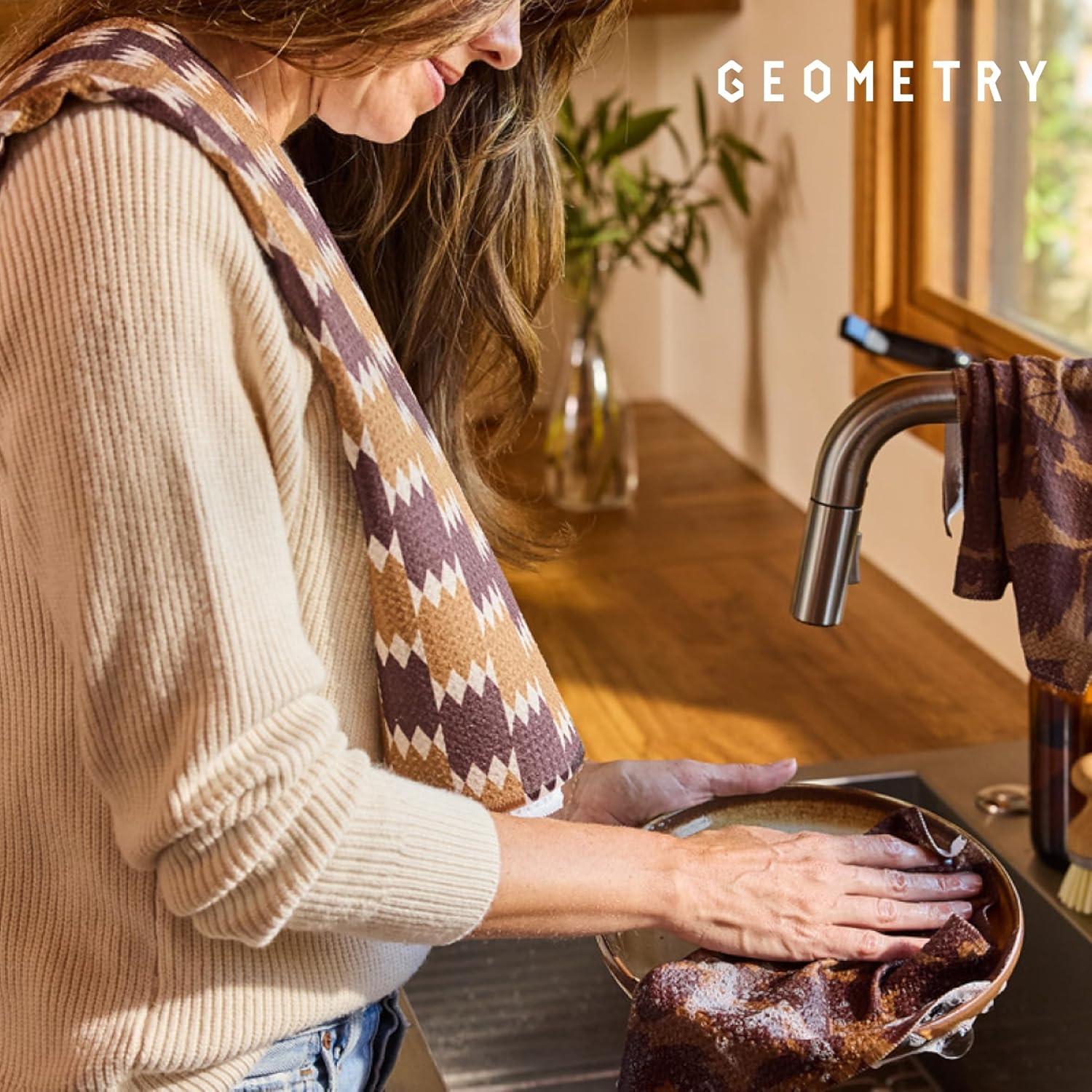 Toalla de Cocina GEOMETRY Microfibra Secado Rápido 45x76 cm