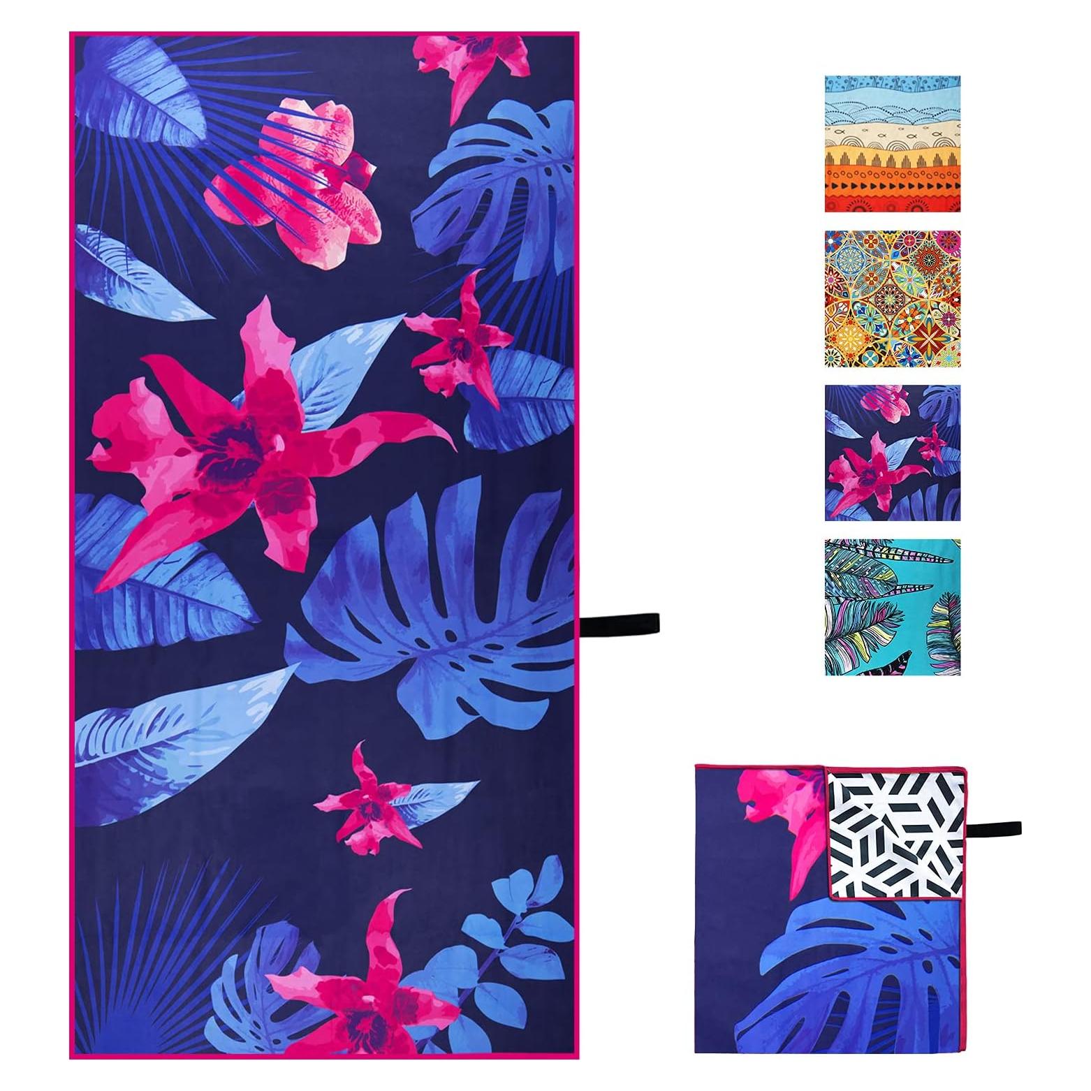 Toalla de Playa Microfibra OCOOPA Extra Grande 180x81cm Secado Rápido