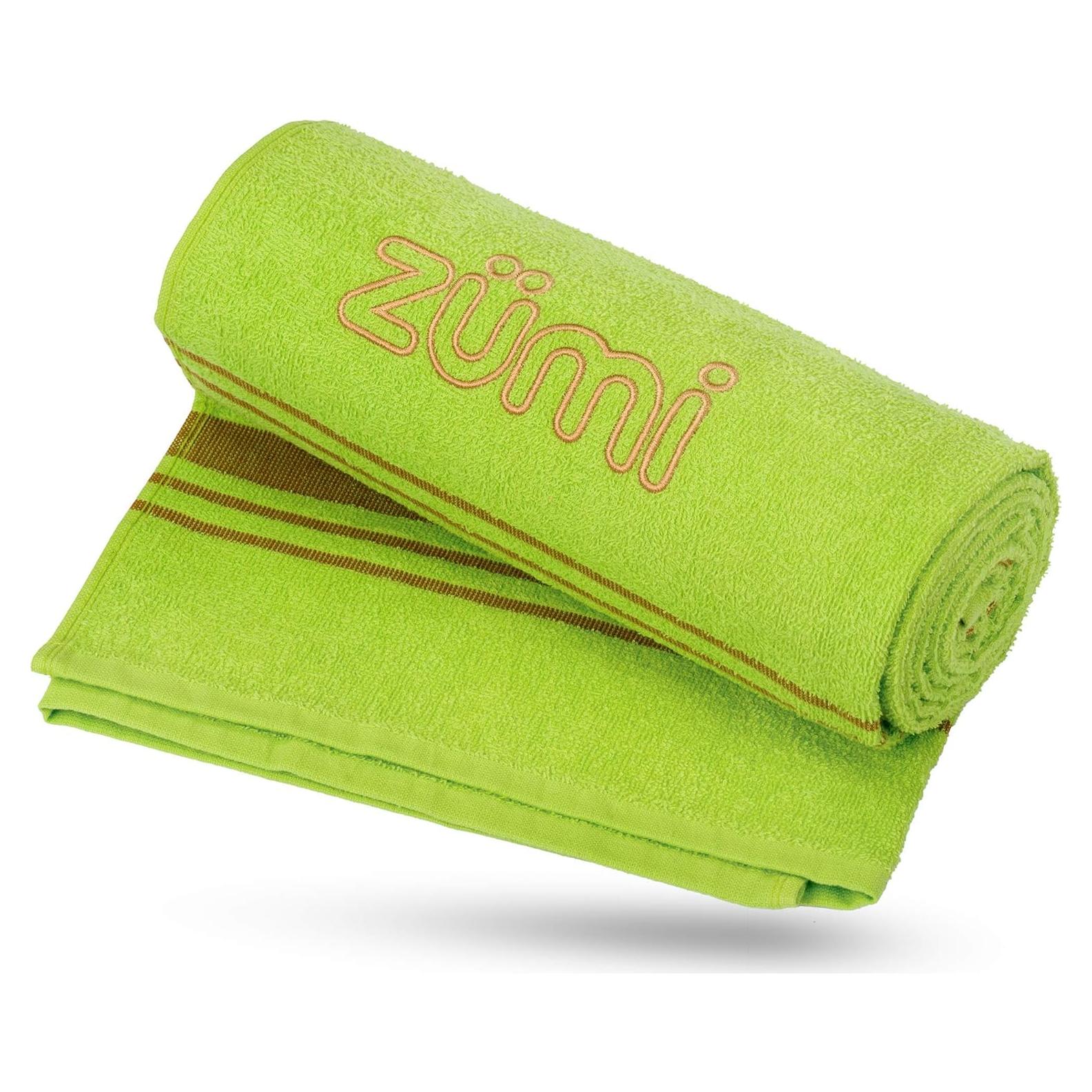 Toalla de Viaje Zumi 100% Algodón Verde Grande Secado Rápido