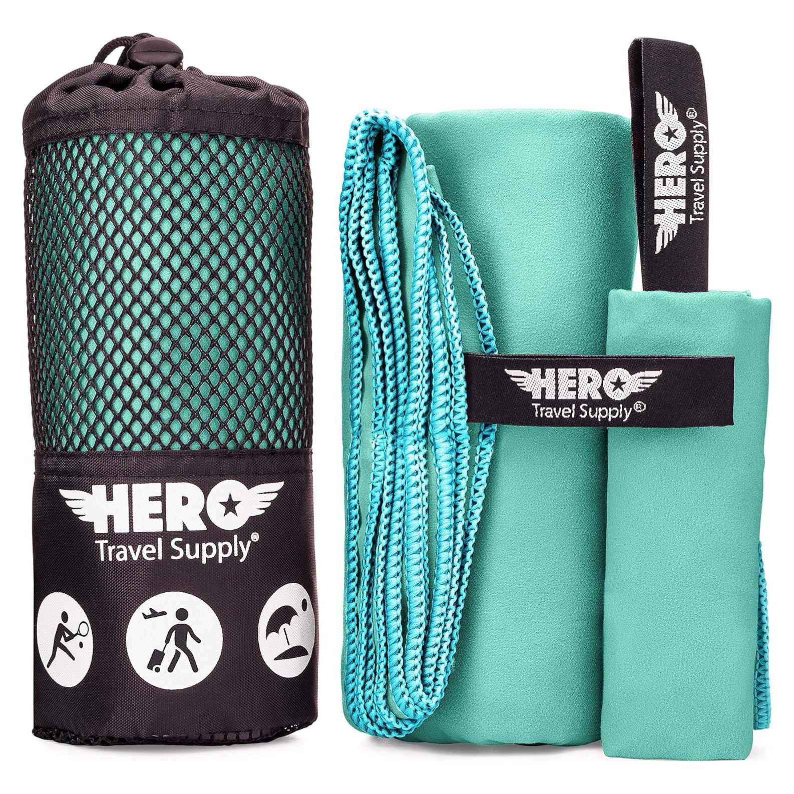 Toalla de Microfibra Hero 61x122 cm para Playa y Gimnasio