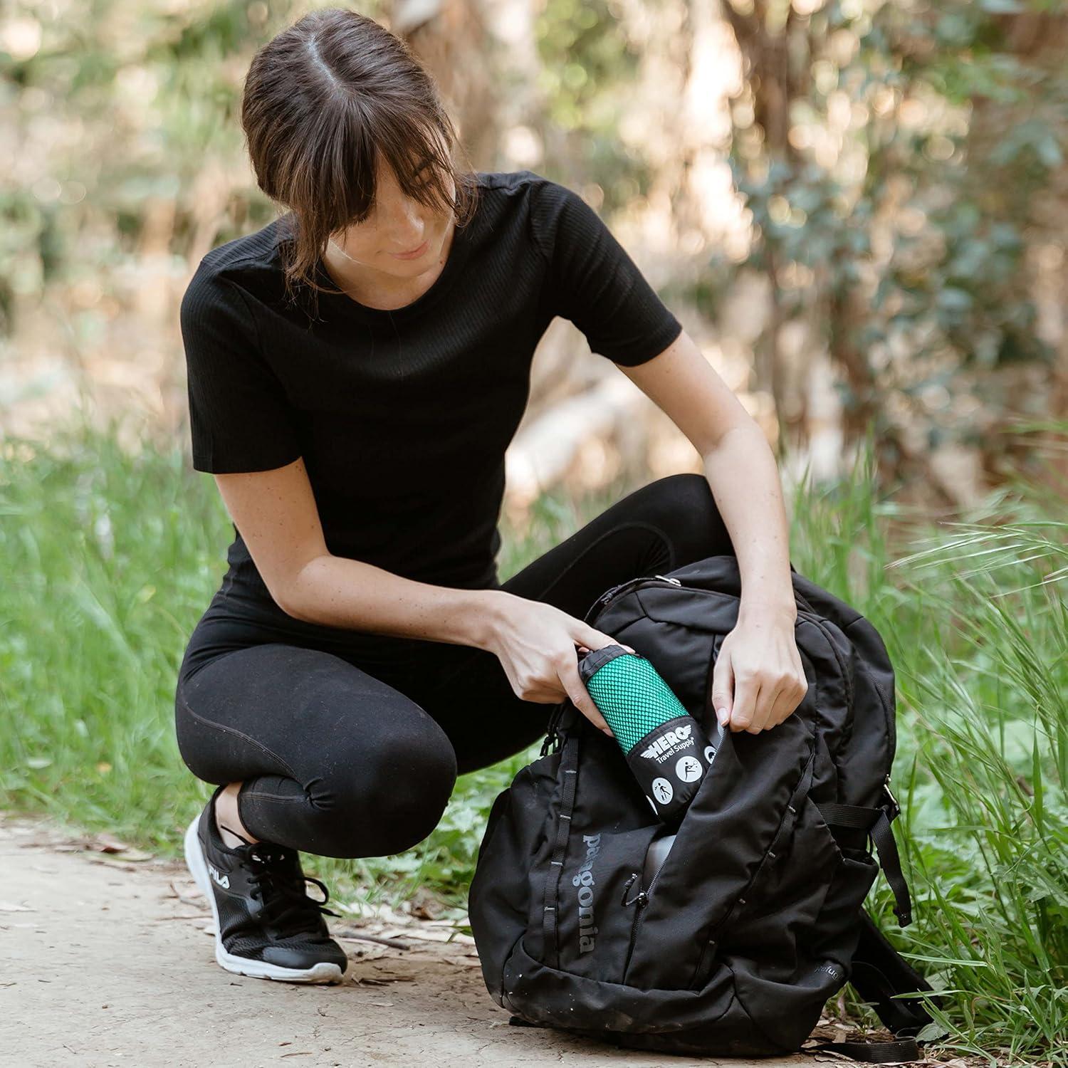 Toalla de Microfibra Hero 61x122 cm para Playa y Gimnasio