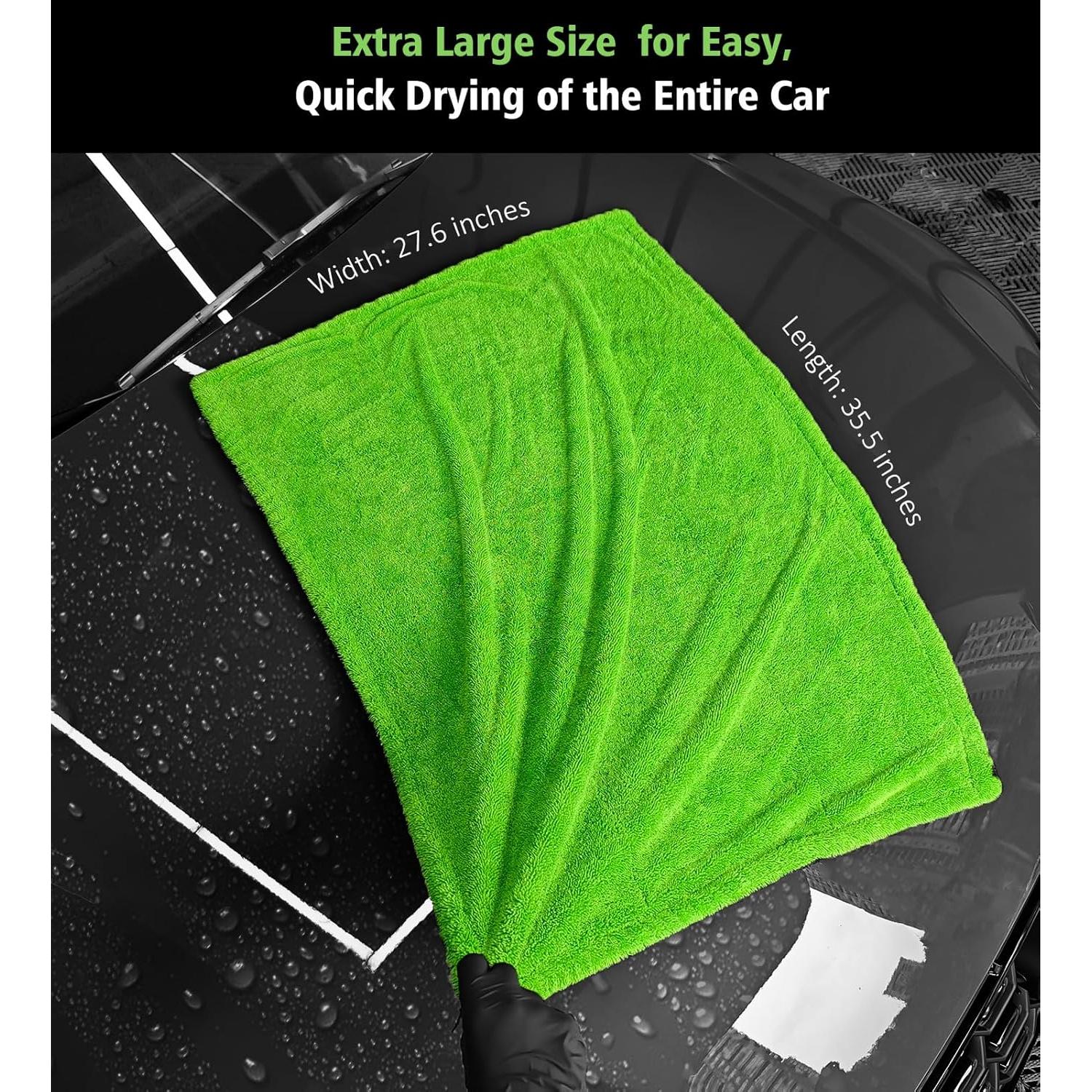 Toalla de Secado para Autos YeewayVeh 71x91 cm Microfibra 1400 GSM