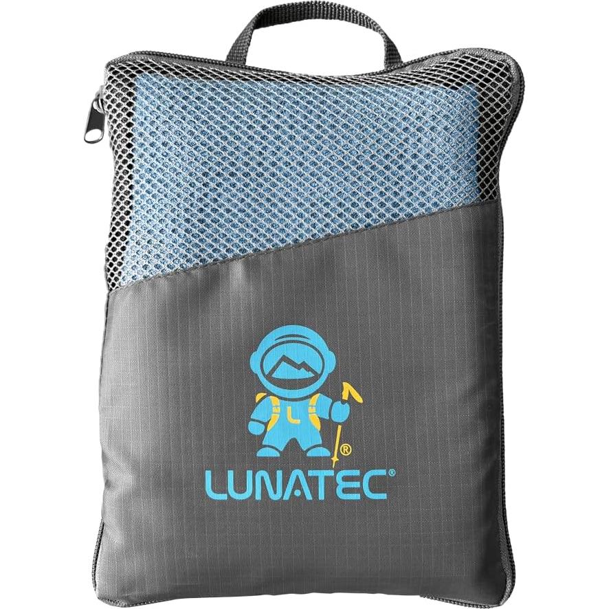 Toalla de Viaje Microfibra Lunatec 120x60cm Secado Rápido