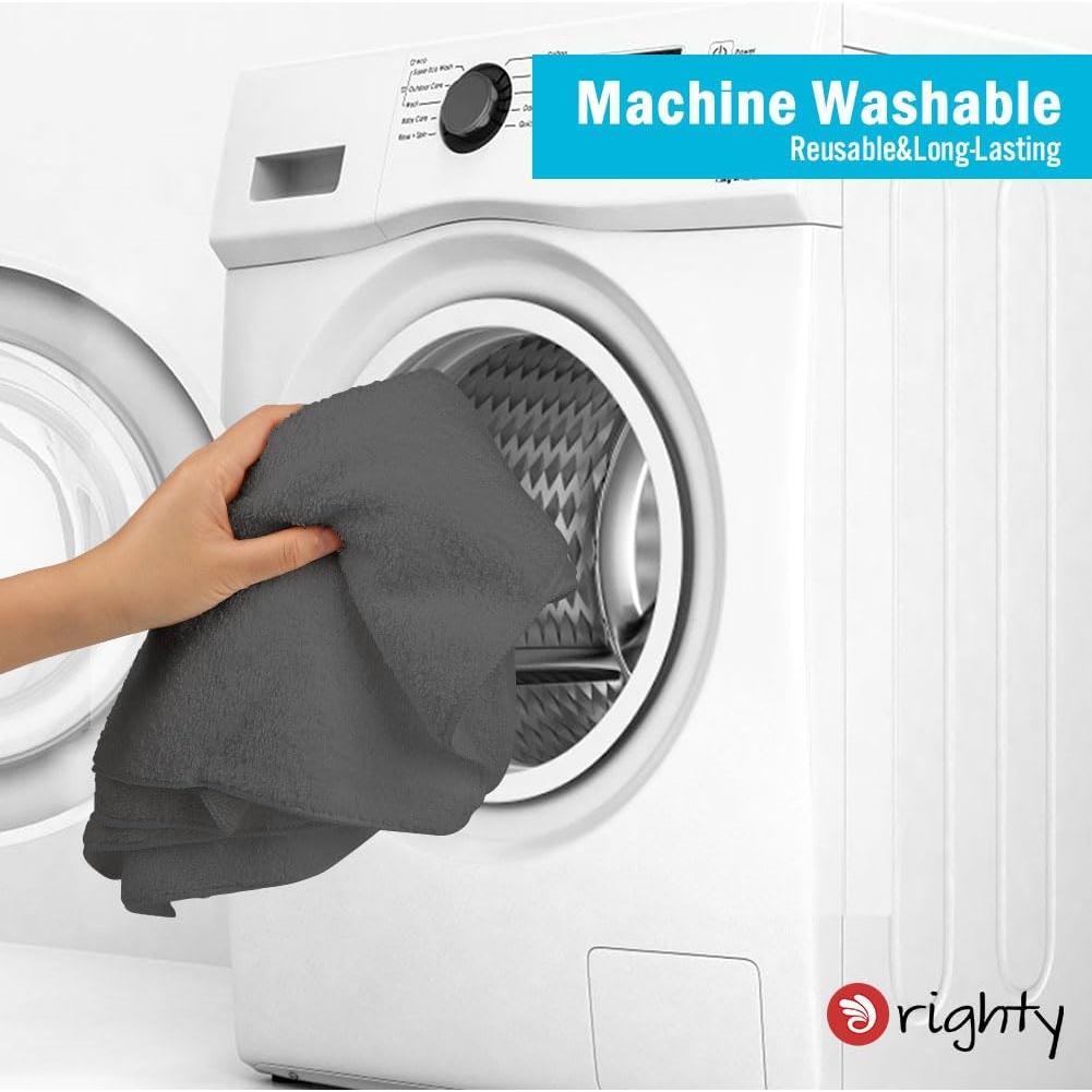 Toallas de Mano Grises Orighty 6-Pack Microfibra 40x71 cm