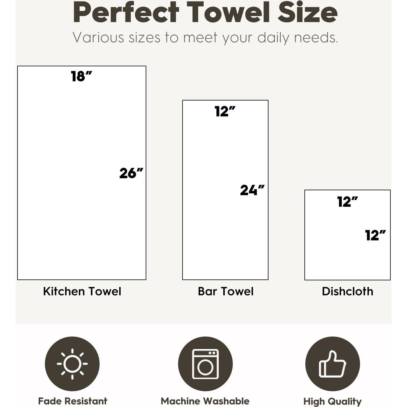 Toallas de Cocina Microfibra Artoid Mode Otoño 45.72x66.04 cm Set 2