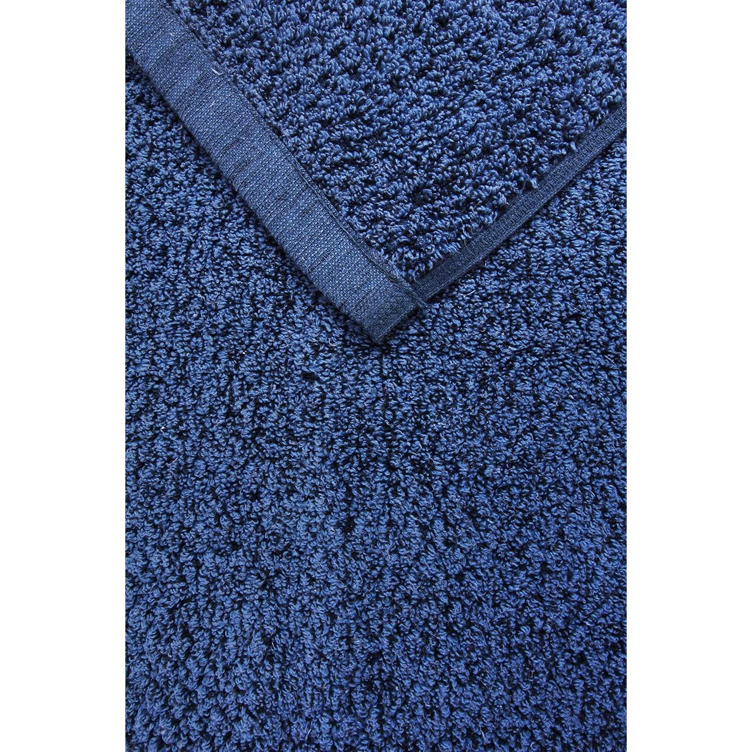 Juego de 4 Toallas de Mano Everplush Secado Rápido Azul Marino