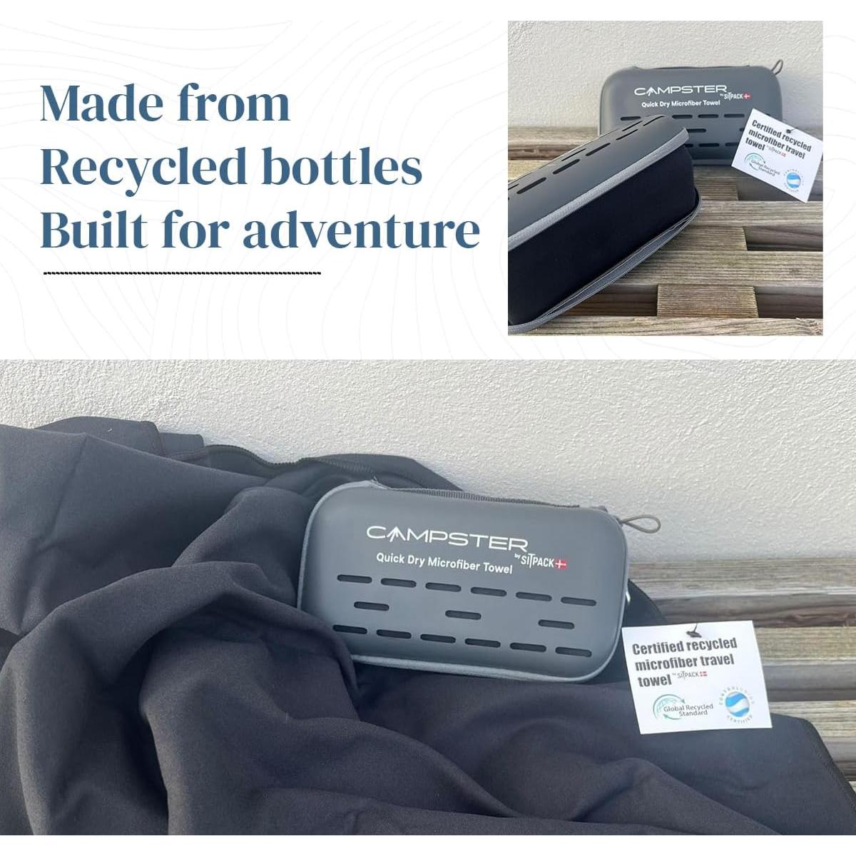 Toalla de Viaje Microfibra Sitpack 60x120cm Secado Rápido