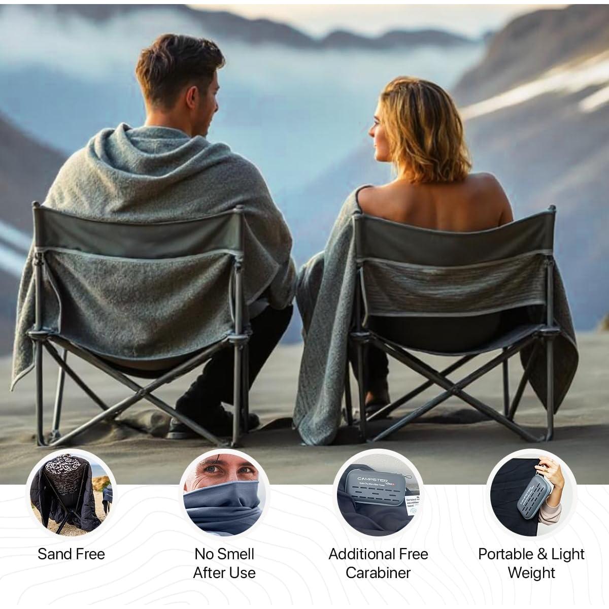 Toalla de Viaje Microfibra Sitpack 60x120cm Secado Rápido