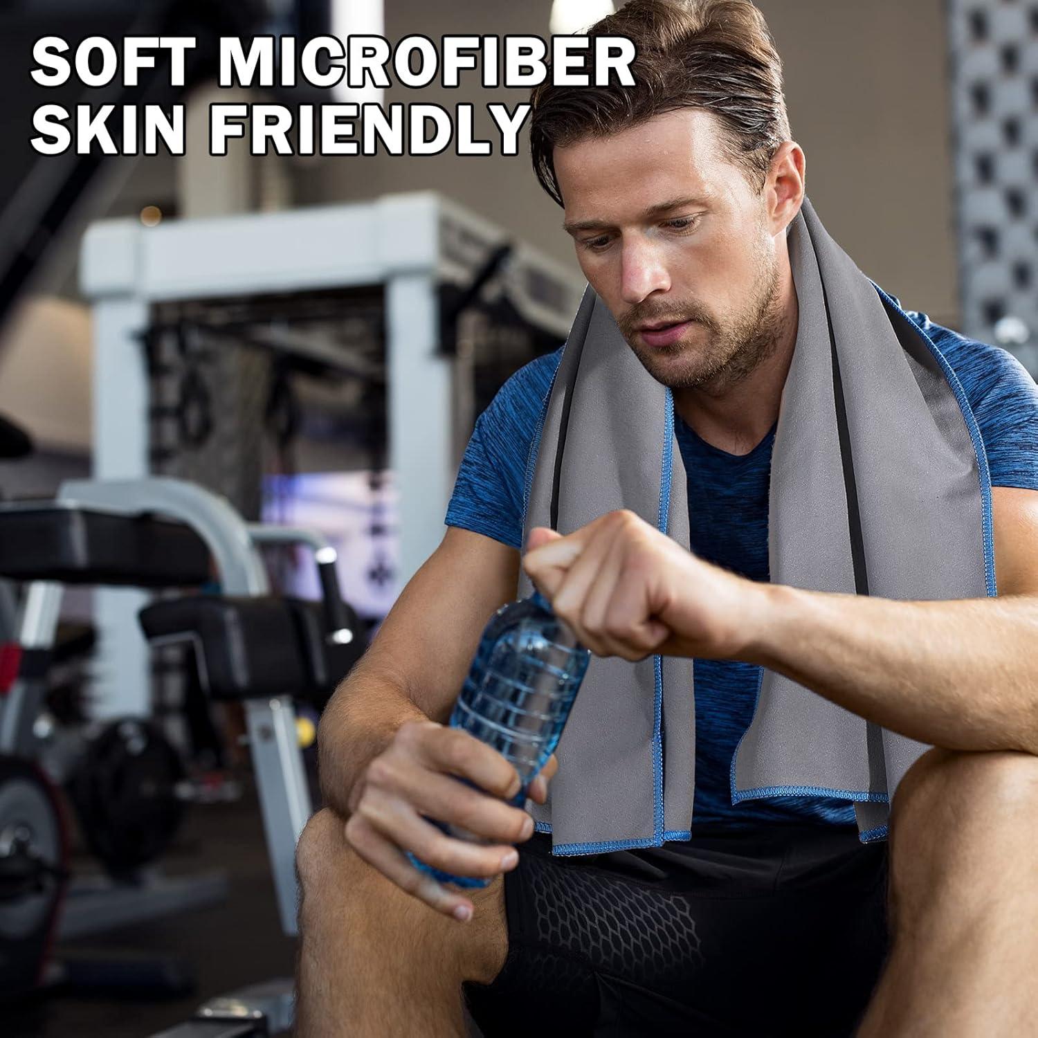 Toallas de Secado Rápido Xinnun 12 Piezas Microfibra Viaje