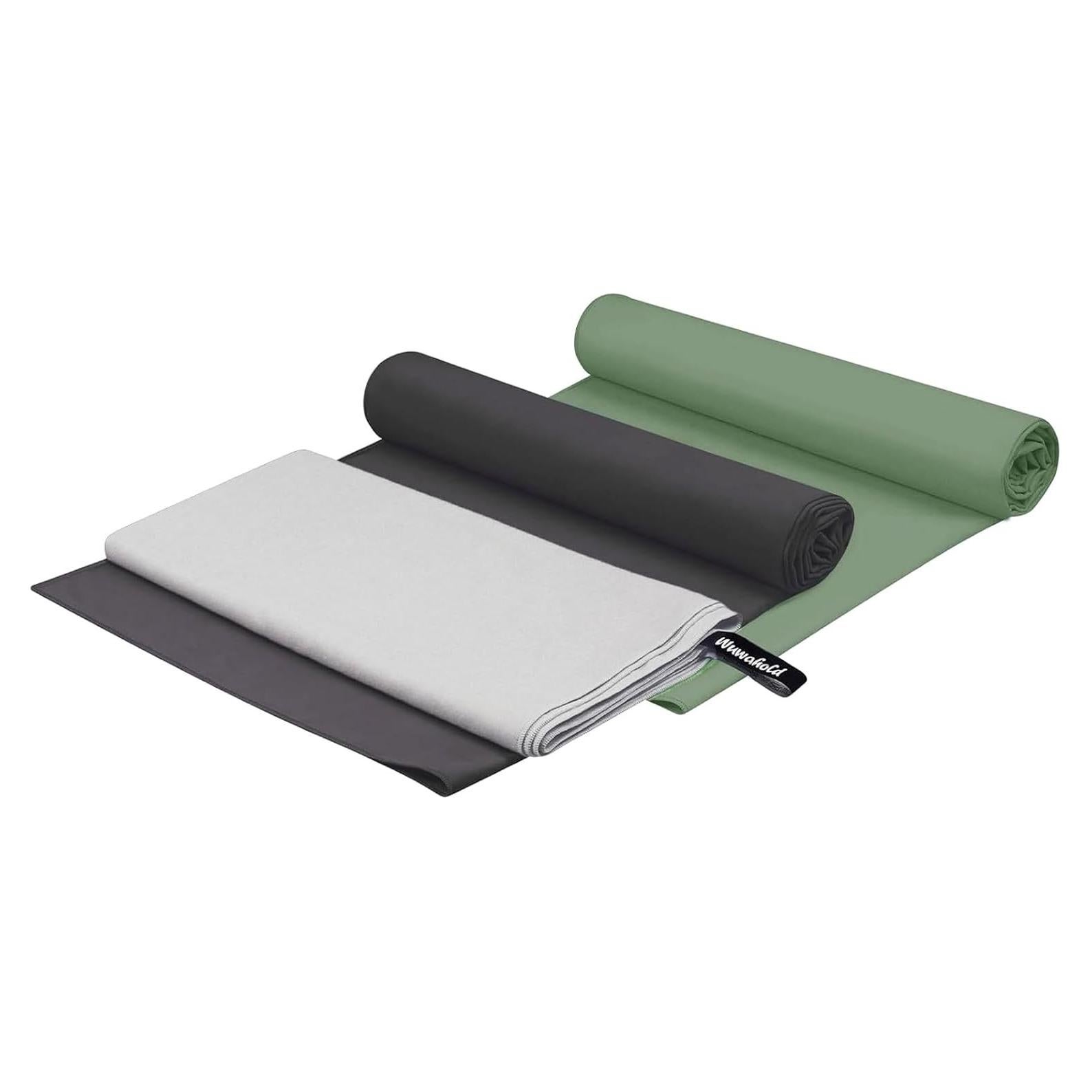 Juego de Toallas de Microfibra Wuwahold - 3 Piezas 60x122 cm