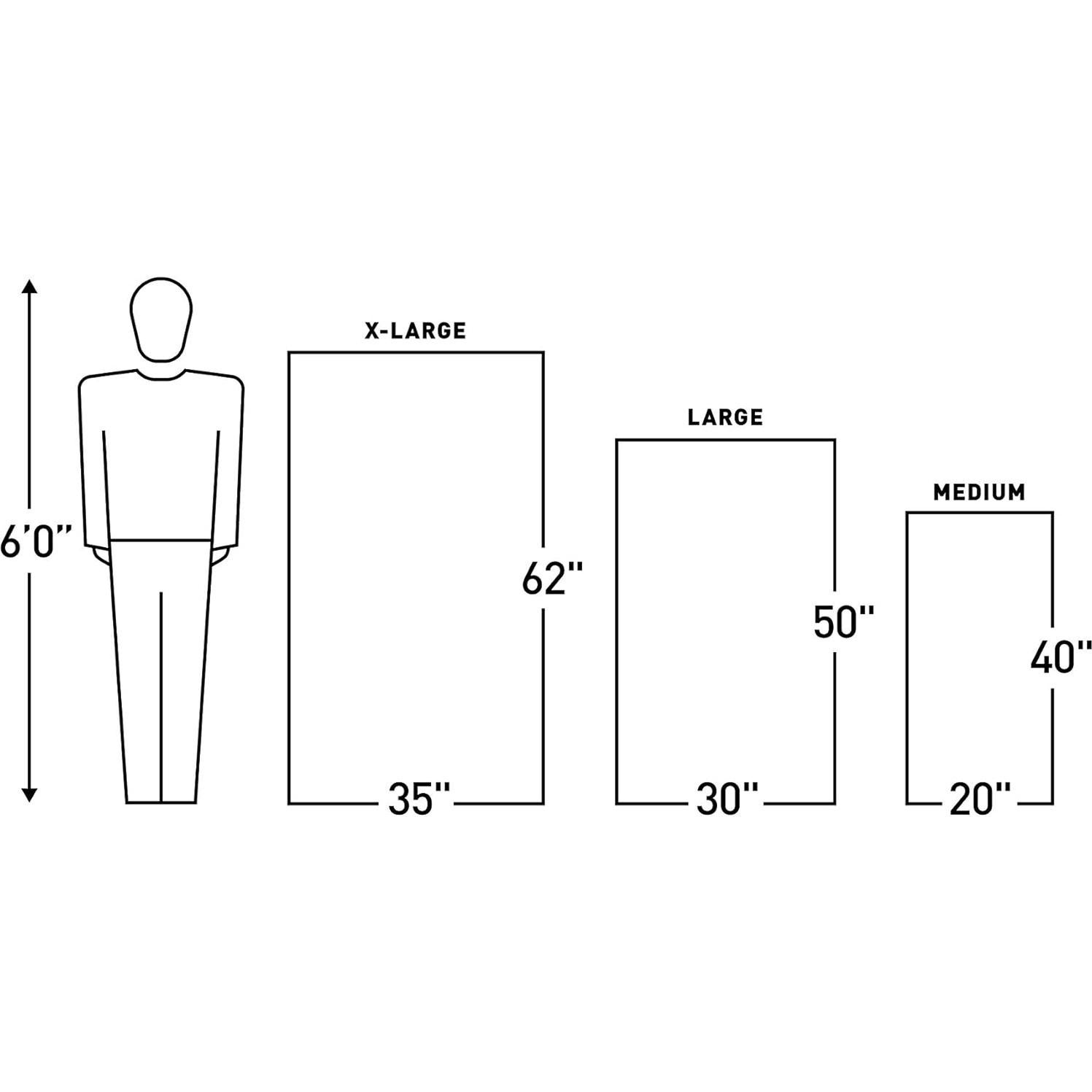 Toalla de Microfibra GEAR AID XL 89x157 cm Coyote Secado Rápido