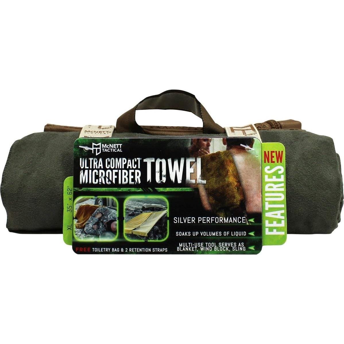 Toalla de Microfibra GEAR AID XL 89x157 cm Coyote Secado Rápido