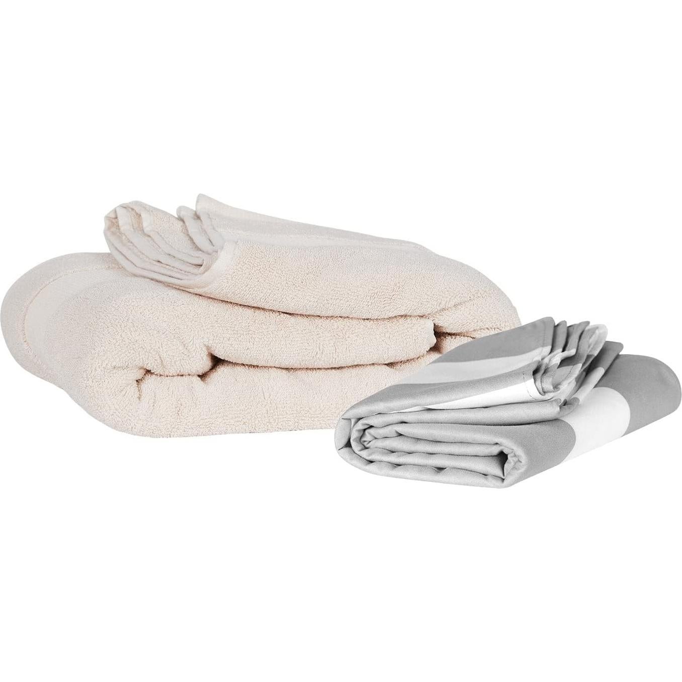 Toalla de Playa Dock & Bay Grande 160x90cm Microfibra Libre de Arena