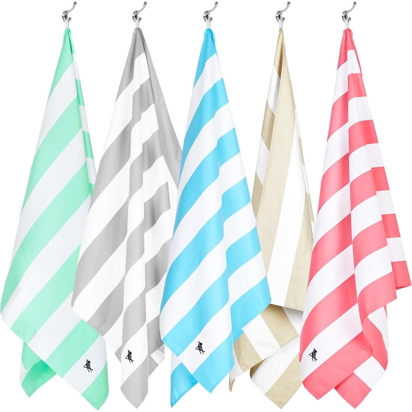 Toalla de Playa Dock & Bay Grande 160x90cm Microfibra Libre de Arena