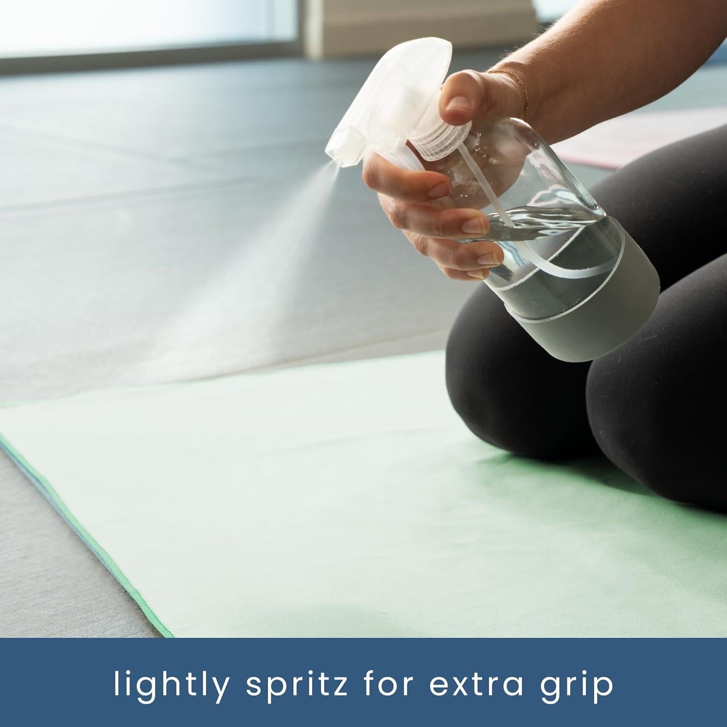 Toalla de Yoga S&T INC. Microfibra Verde Salvia 67x183 cm