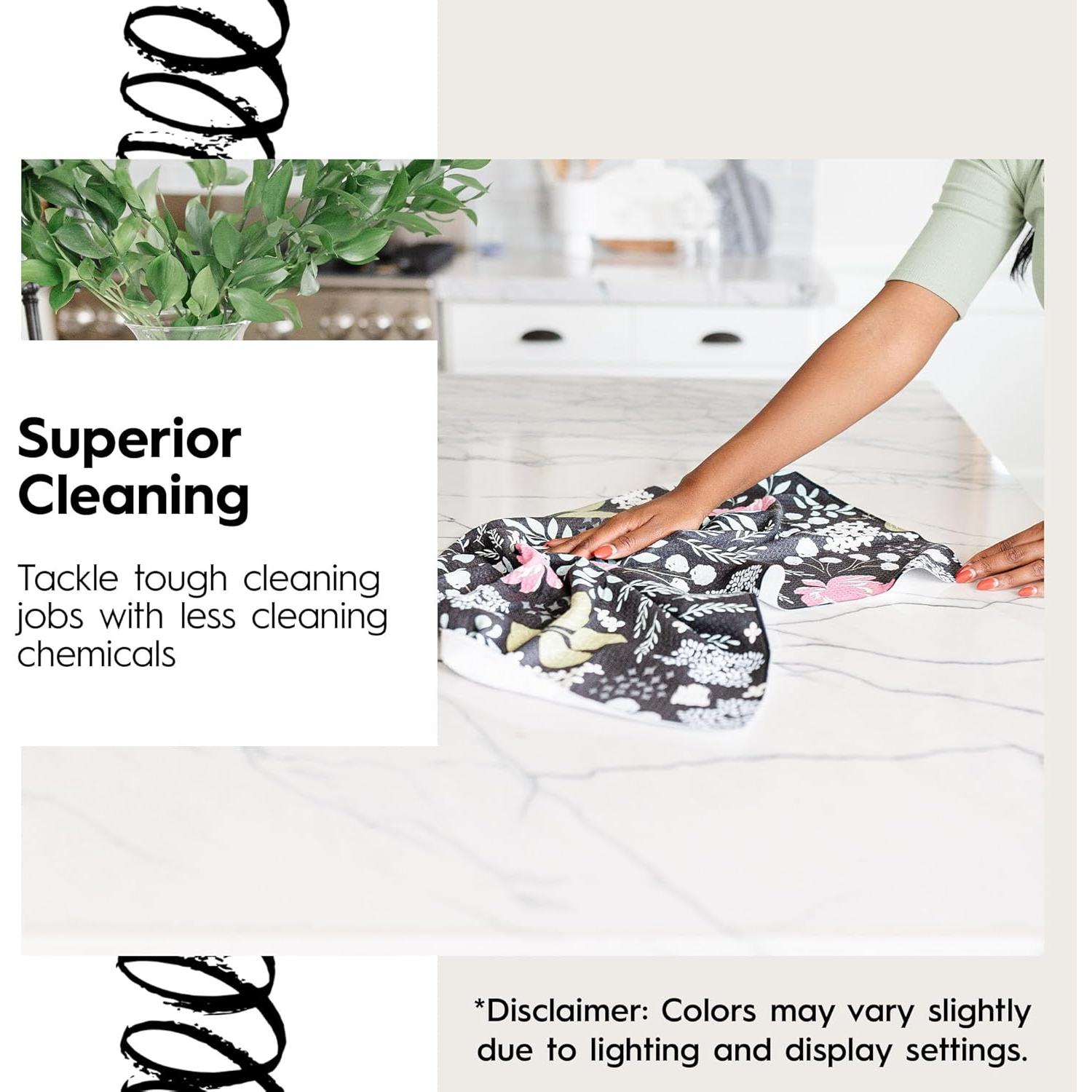 Toallas de Cocina GEOMETRY Microfibra 45.72x76.2 cm (2 Pzs)