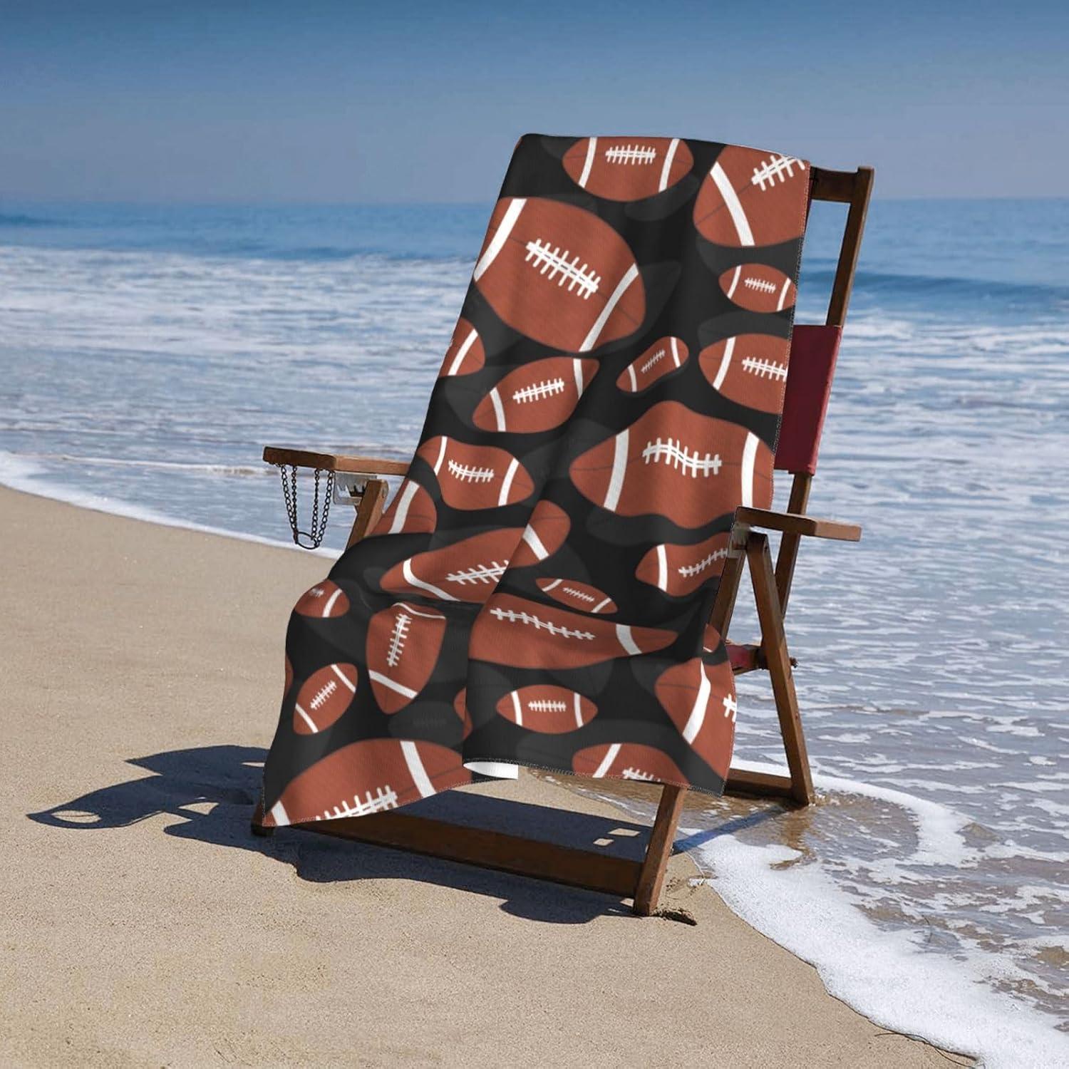 Toalla de Playa HKHEHOP Microfibra 132x81 cm Secado Rápido