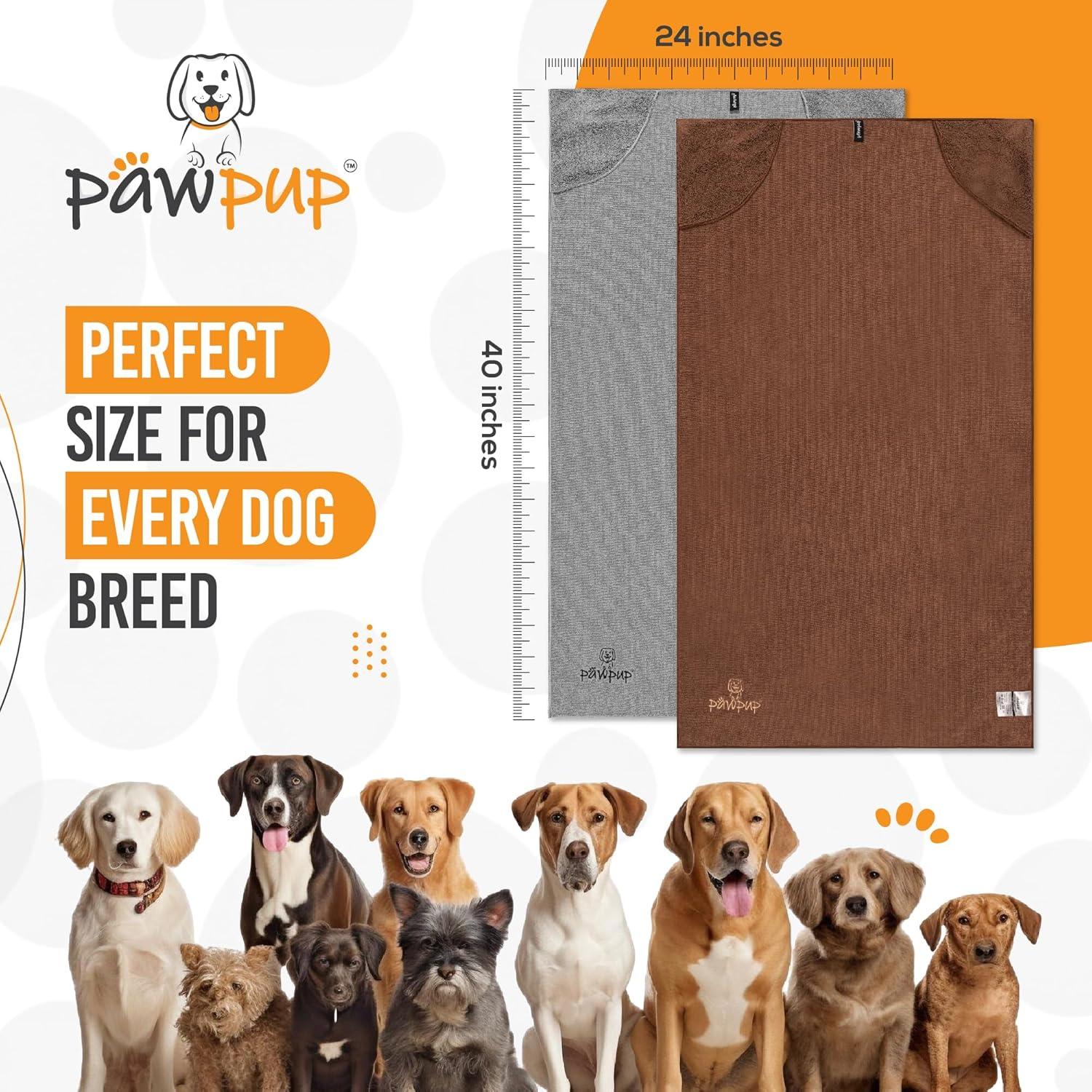 Toallas PAWPUP para Secar Perros - Microfibra Ultra Absorbente 2 Unidades