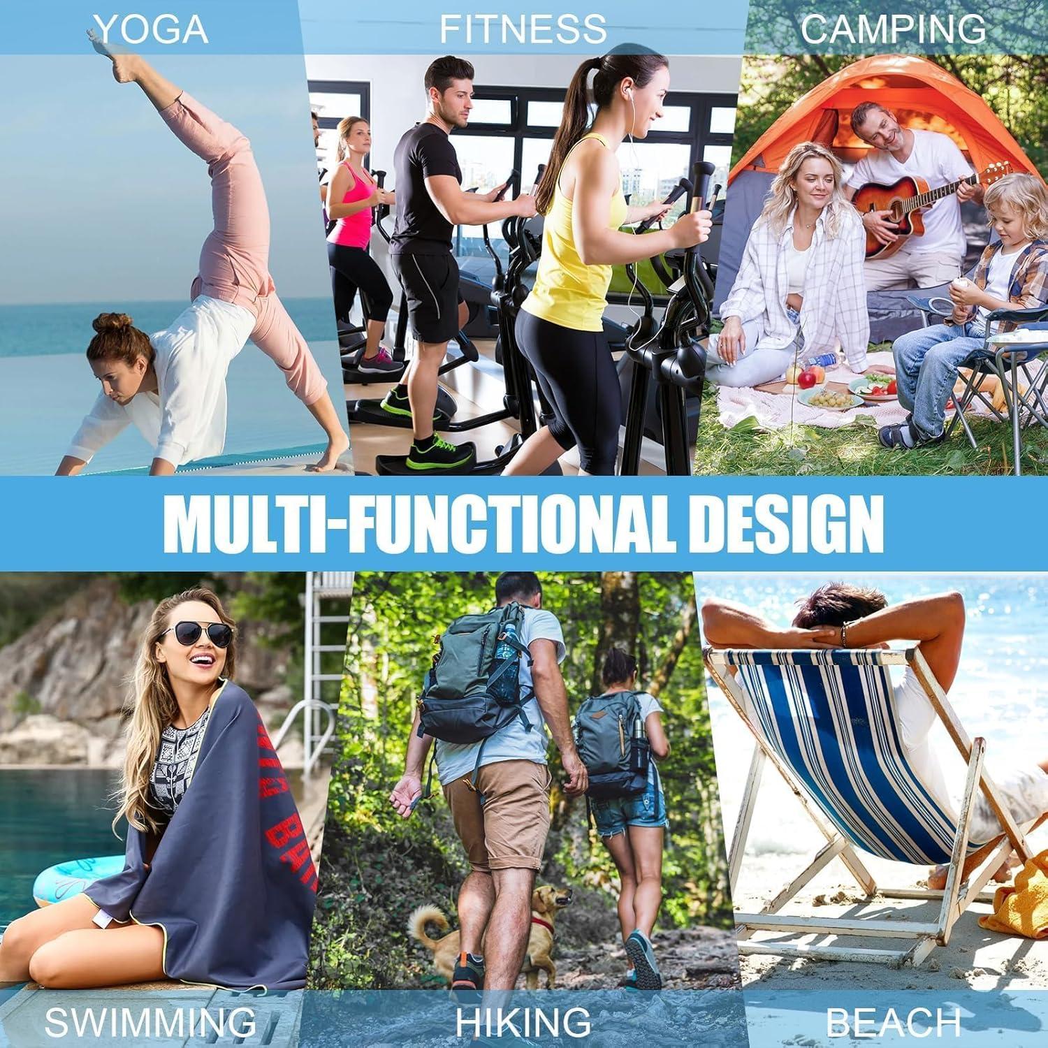 Toalla de Playa Microfibra MelonBoat 180x89cm Flamencos