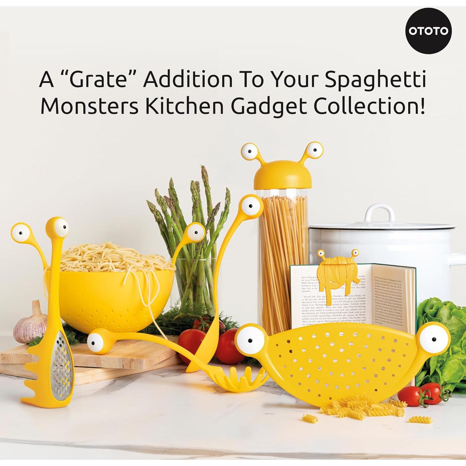 Cuchara de Pasta 2 en 1 OTOTO Multi Monster - Amarillo