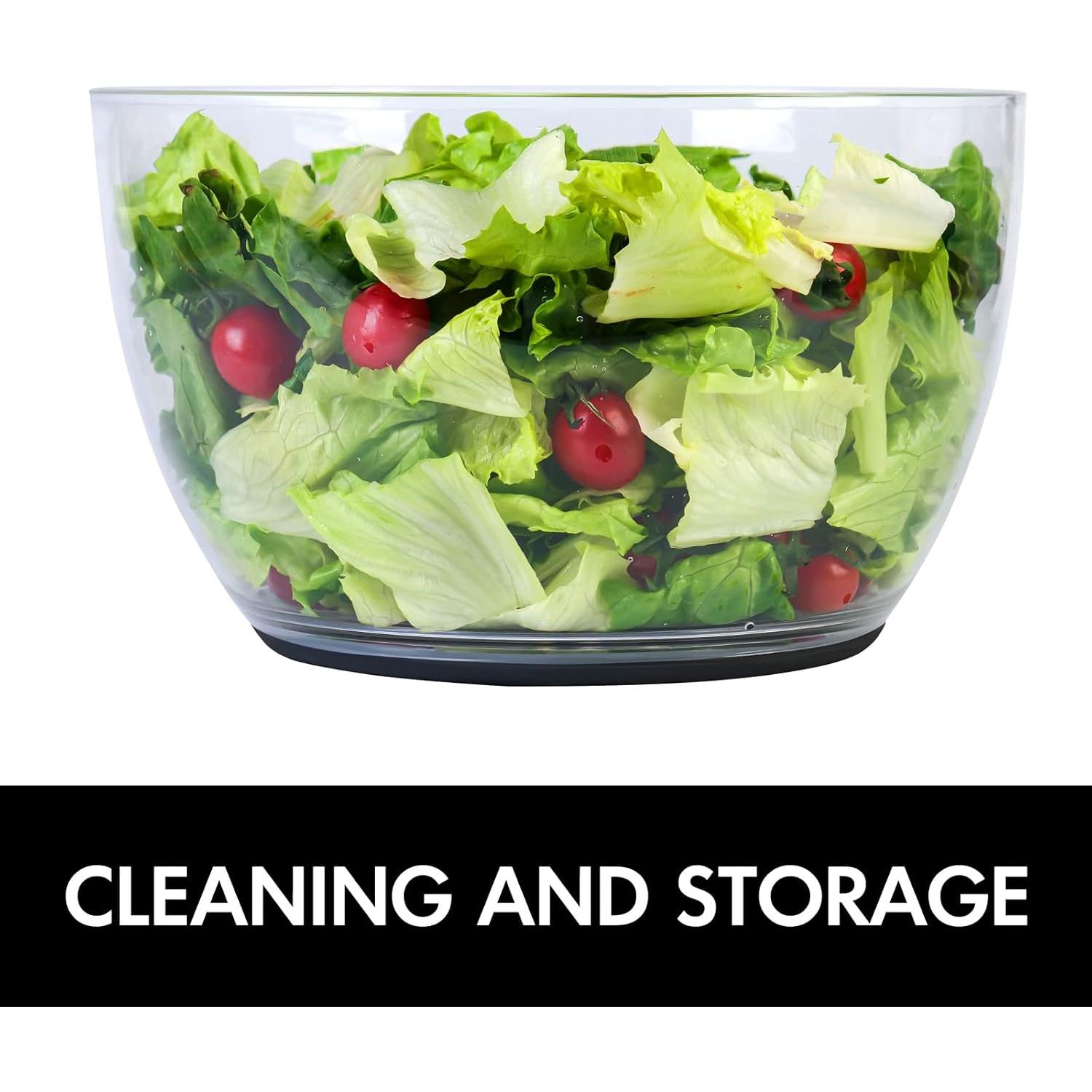 Centrifugadora de ensaladas Sonrisa Mamá 6.3 Qt blanca