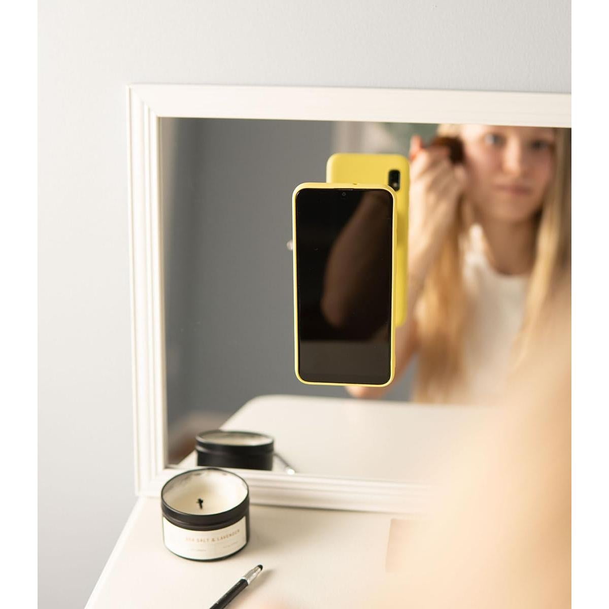 Soporte para teléfono hula+ Mini ajustable negro para ducha