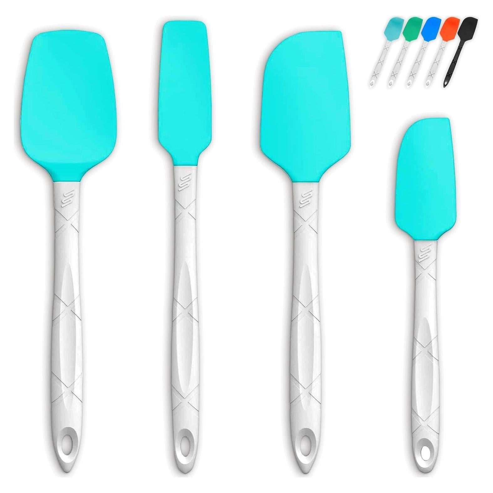 Juego de Espátulas de Silicona M KITCHEN - 4 Piezas Apto Lavavajillas