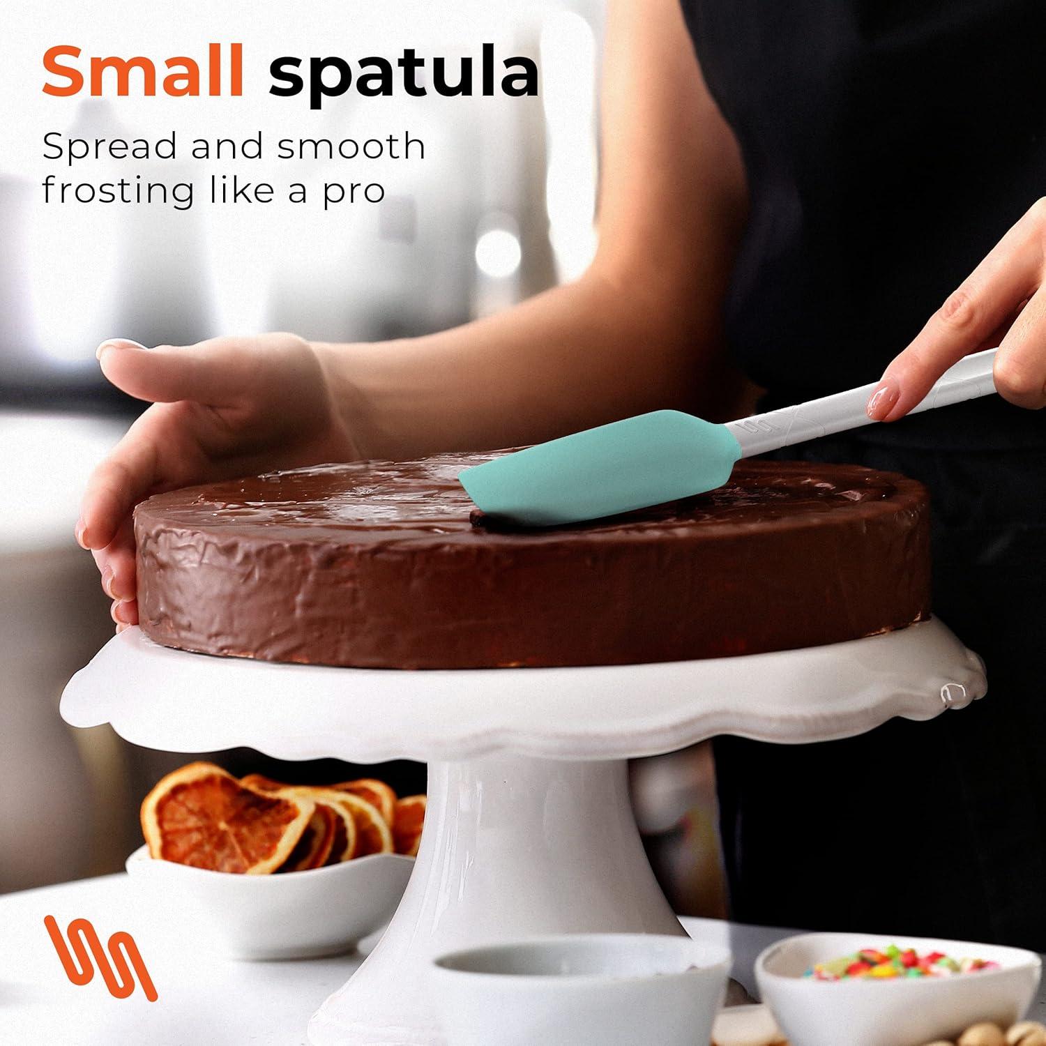 Juego de Espátulas de Silicona M KITCHEN - 4 Piezas Apto Lavavajillas