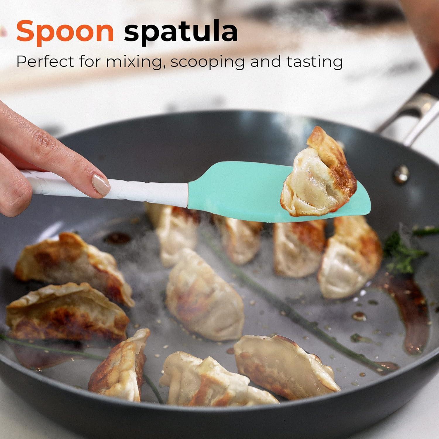 Juego de Espátulas de Silicona M KITCHEN - 4 Piezas Apto Lavavajillas