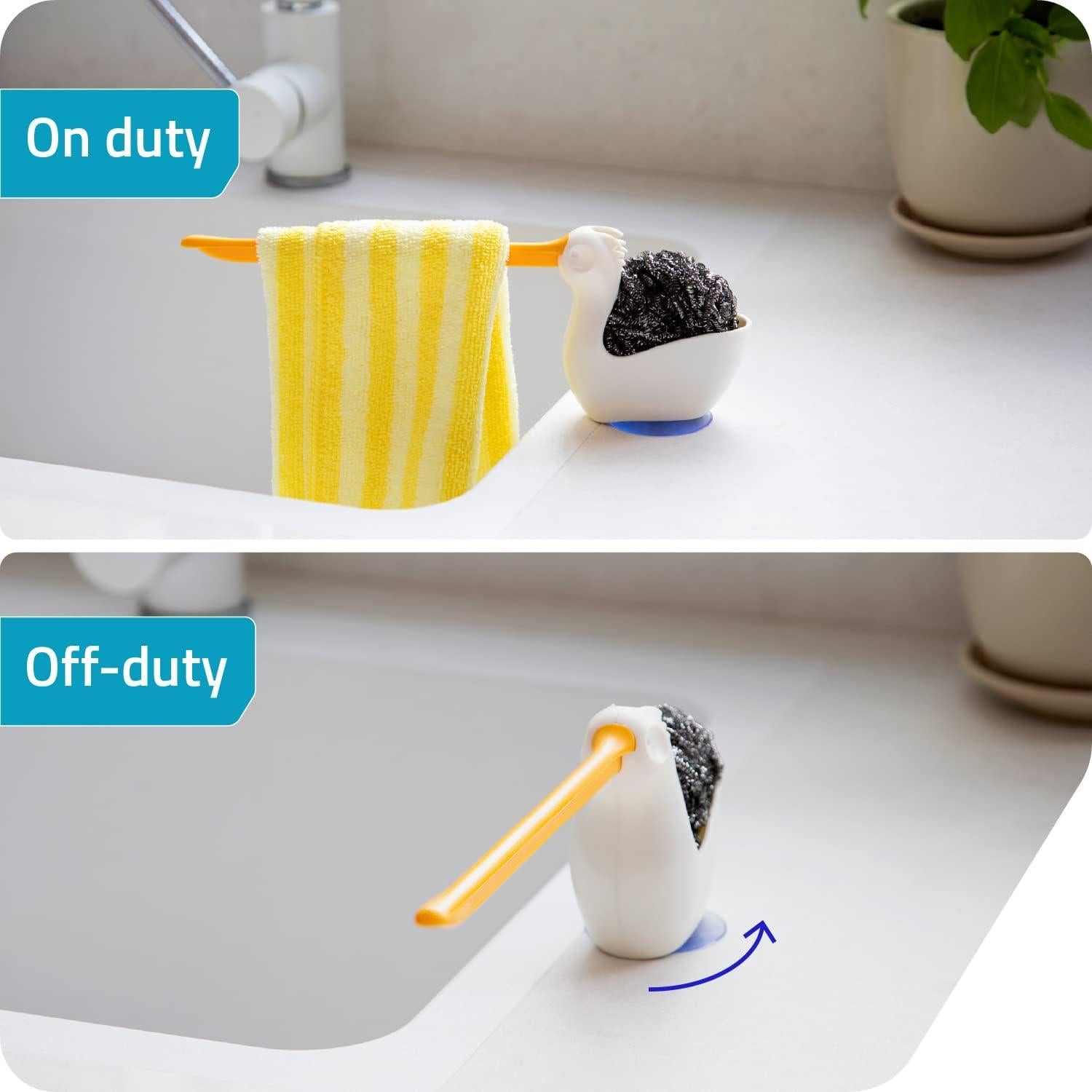 Soporte para Esponja PELEG DESIGN Blanco 25.7x4.6x8.9 cm