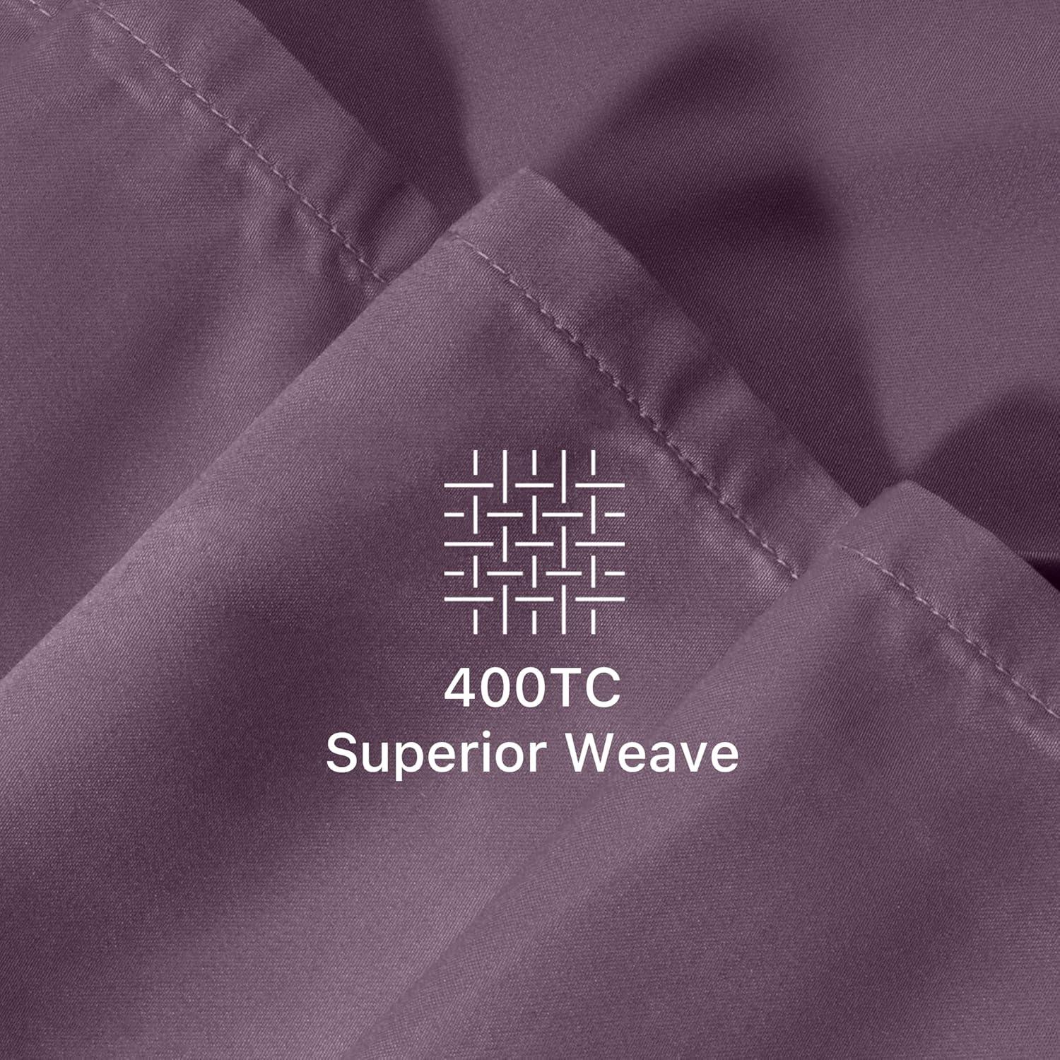 Juego de Sábanas King NatureField 4 Piezas Rayón Bambú