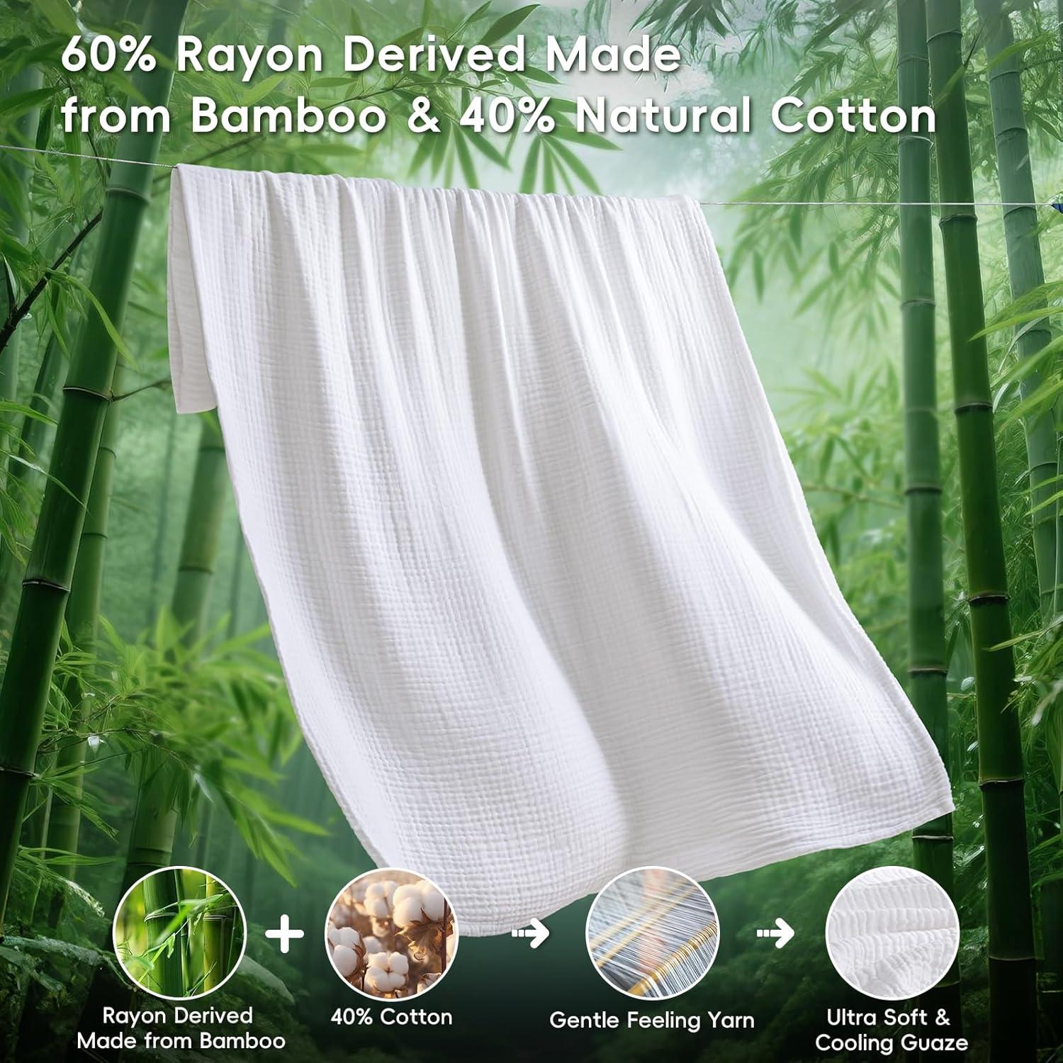 Manta de Muselina Enfriamiento David's Home Queen 228.6cm