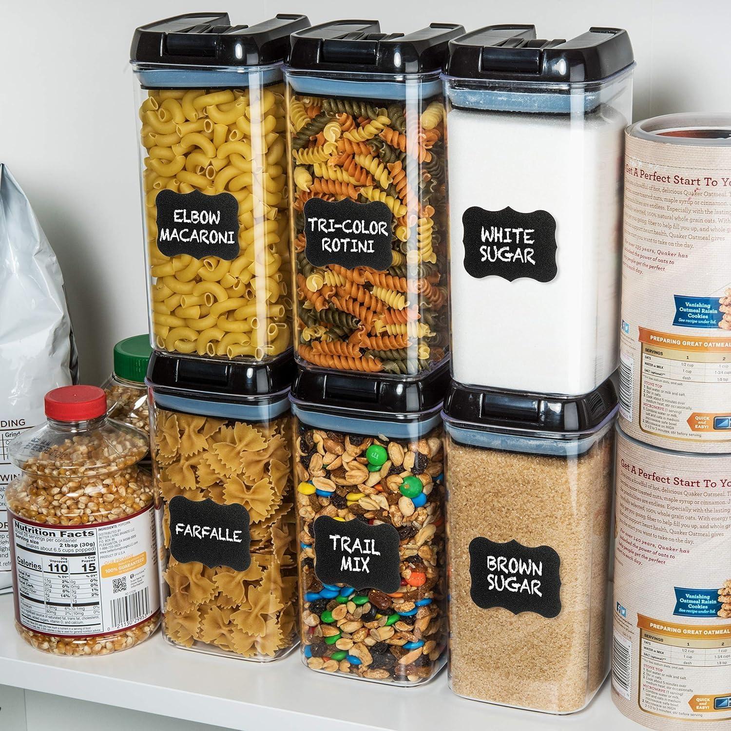 Contenedores de Almacenamiento Hermético Shazo 6 PC 1.2L BPA Free