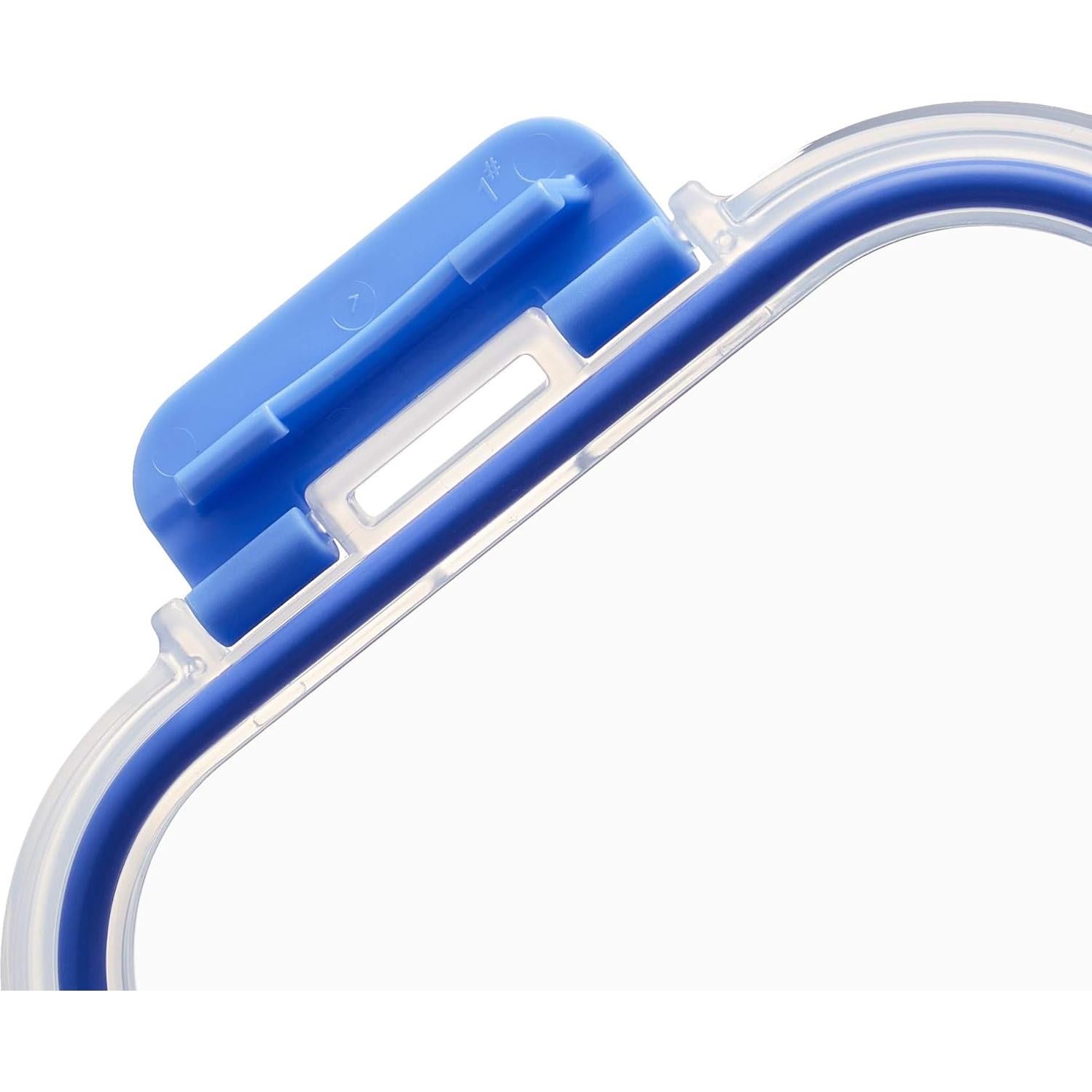 Contenedores de Almacenamiento de Alimentos Vidrio Amazon Basics 14 Piezas