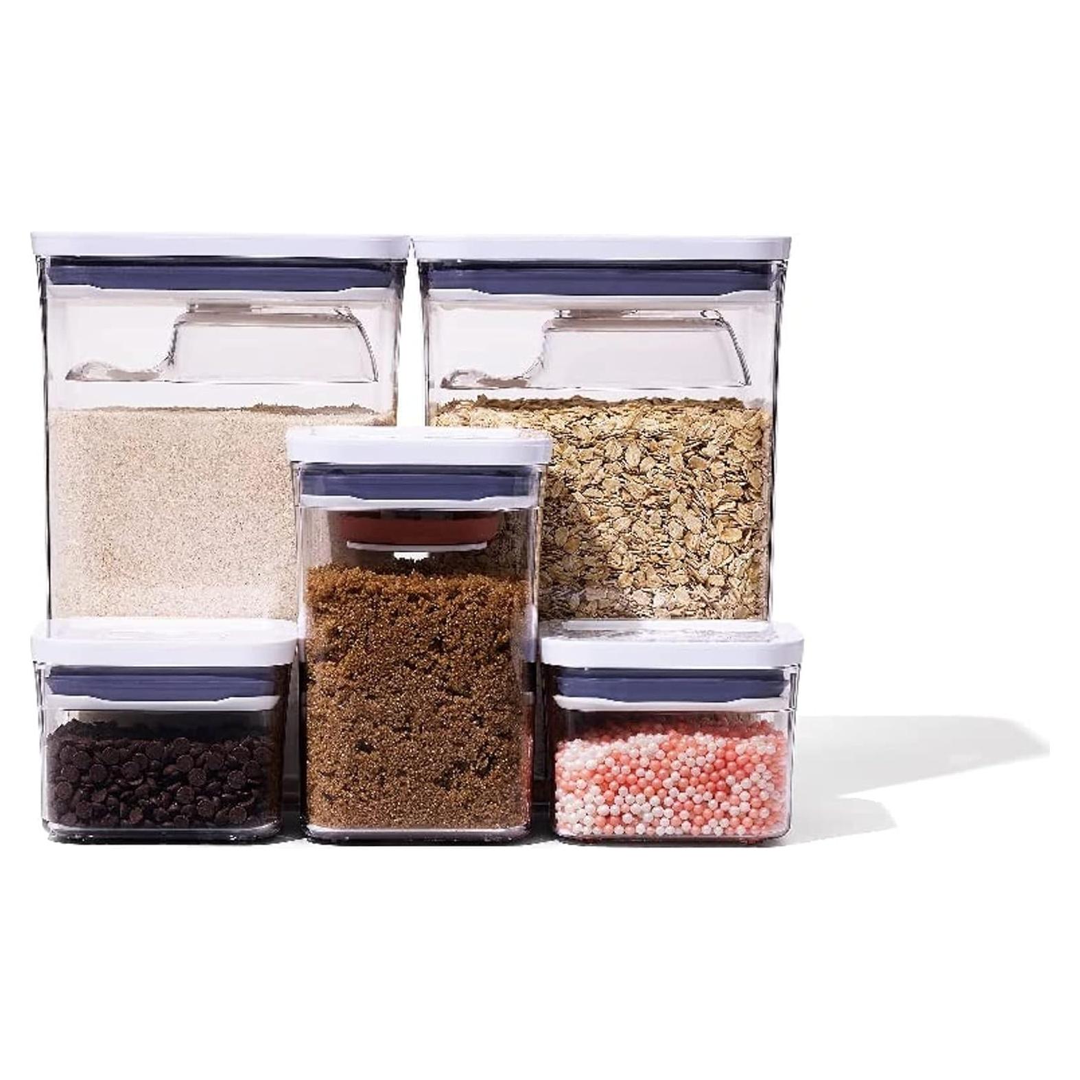 Juego de 8 Piezas de Contenedores OXO Good Grips para Hornear